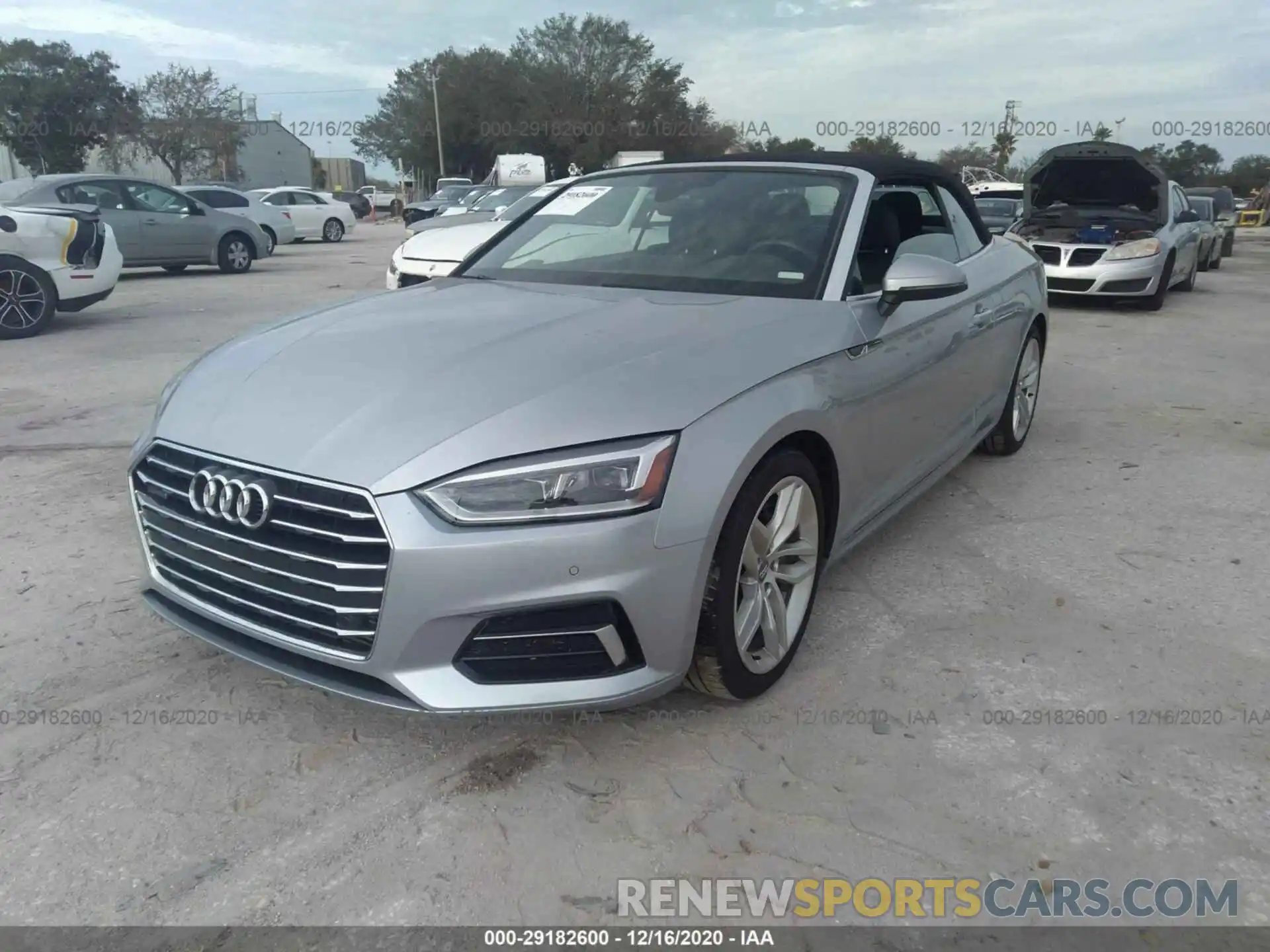 2 Photograph of a damaged car WAUYNGF53KN006443 AUDI A5 CABRIOLET 2019