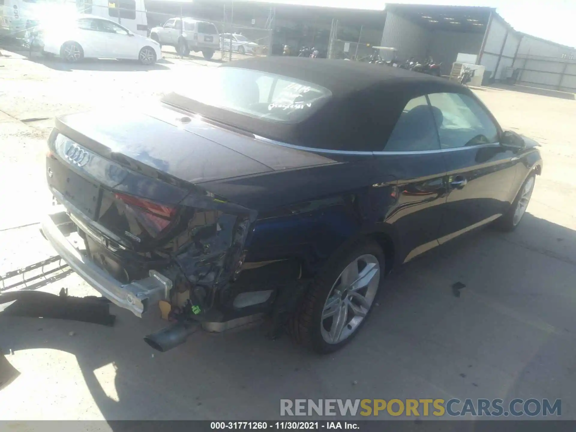 4 Photograph of a damaged car WAUYNGF57KN009359 AUDI A5 CABRIOLET 2019