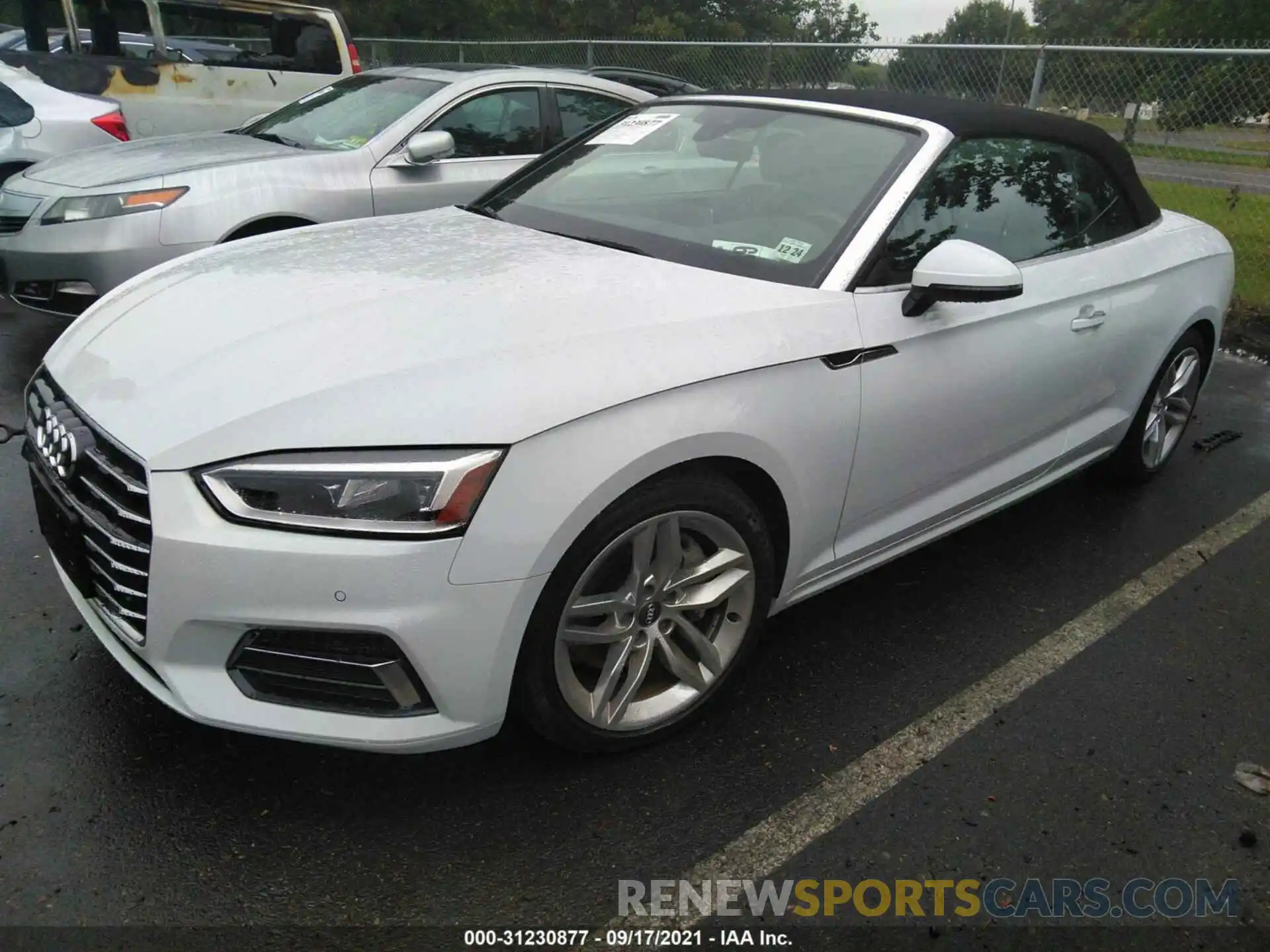 2 Photograph of a damaged car WAUYNGF59KN001196 AUDI A5 CABRIOLET 2019