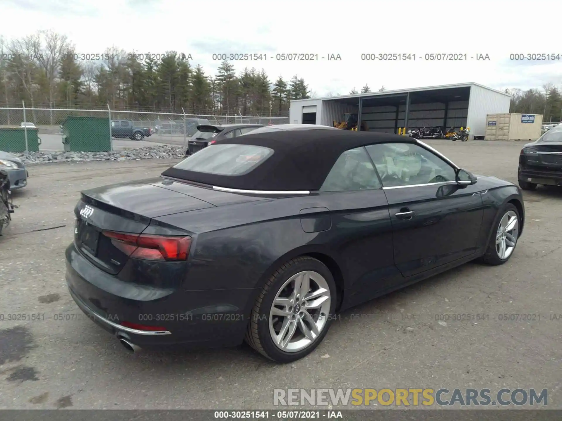 4 Фотография поврежденного автомобиля WAUYNGF5XKN001773 AUDI A5 CABRIOLET 2019