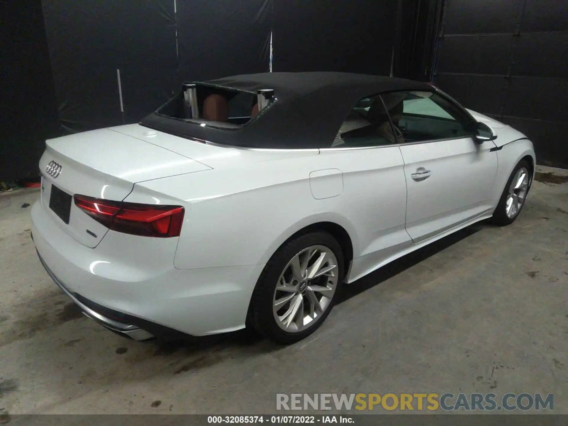 4 Фотография поврежденного автомобиля WAU2NGF58LN004288 AUDI A5 CABRIOLET 2020