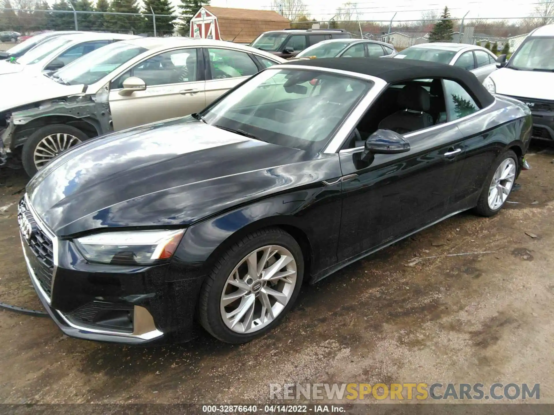 2 Photograph of a damaged car WAUWNGF53LN000554 AUDI A5 CABRIOLET 2020