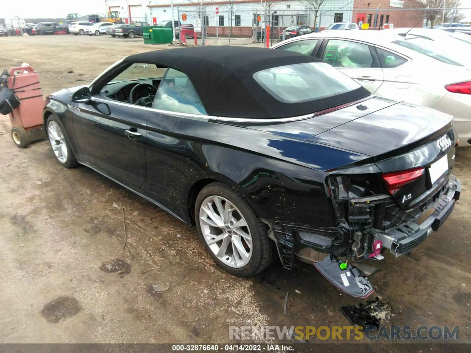 3 Photograph of a damaged car WAUWNGF53LN000554 AUDI A5 CABRIOLET 2020