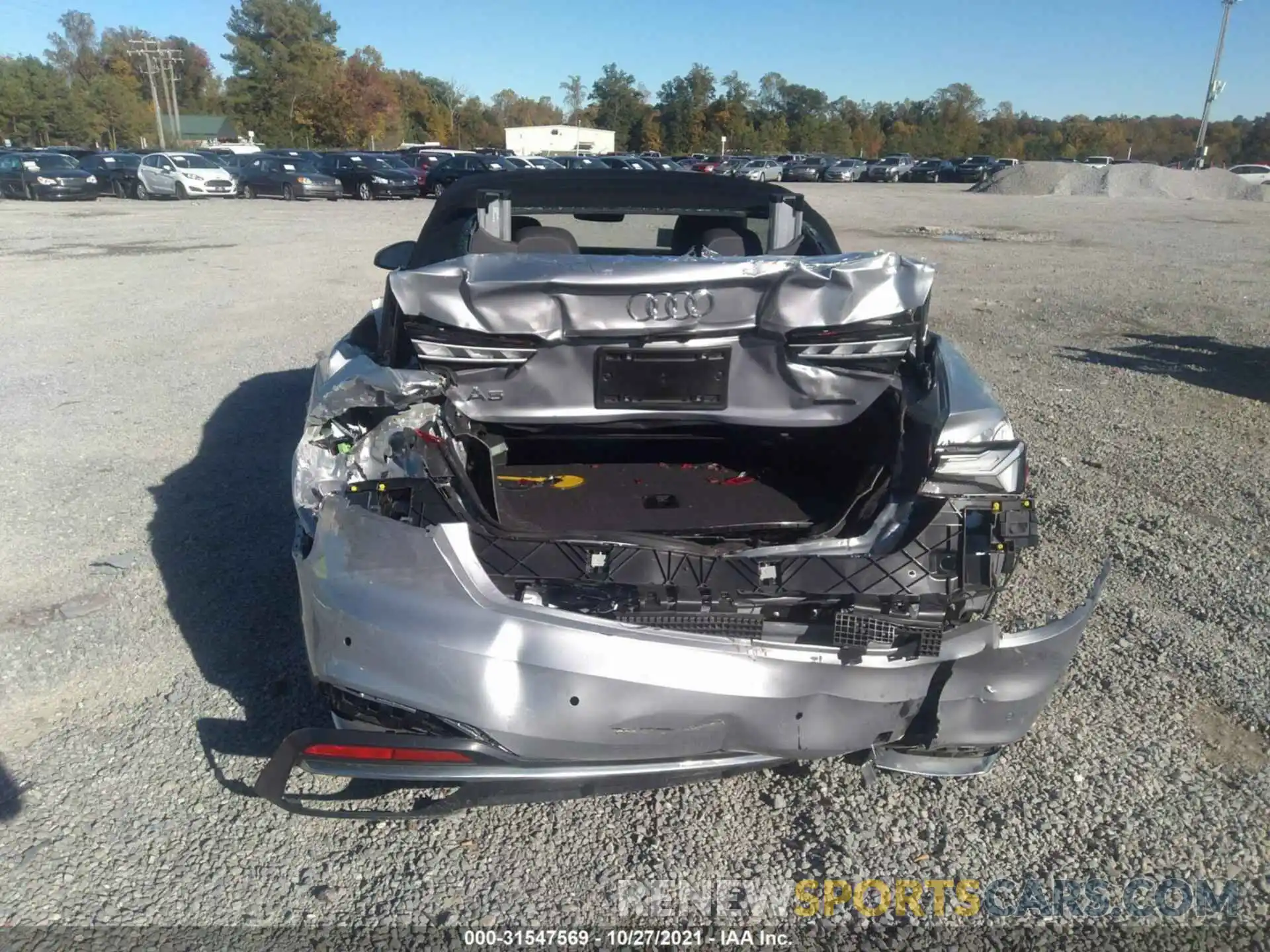 6 Photograph of a damaged car WAUWAGF55MN000746 AUDI A5 CABRIOLET 2021