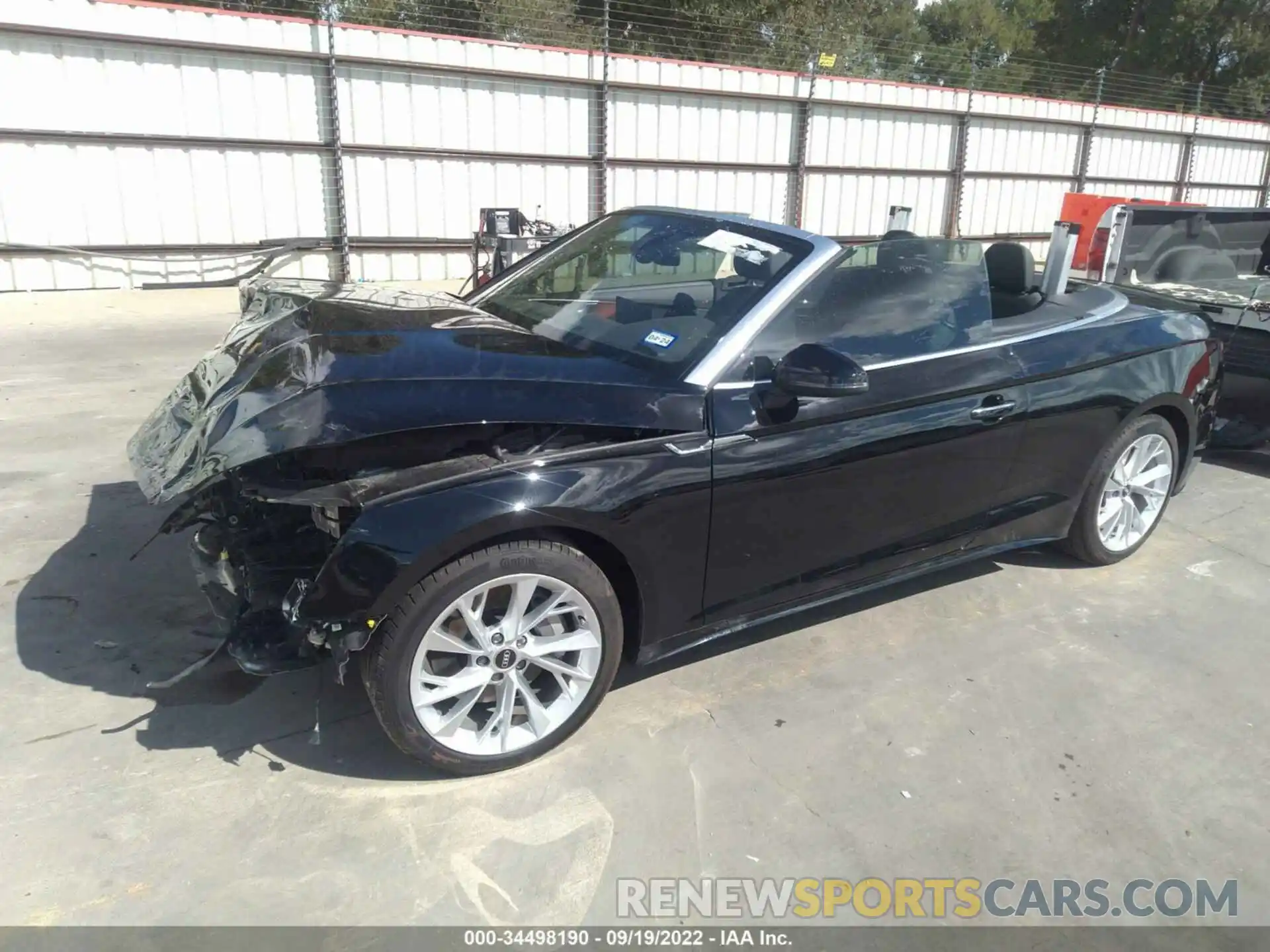 2 Photograph of a damaged car WAU2AGF52NN004611 AUDI A5 CABRIOLET 2022