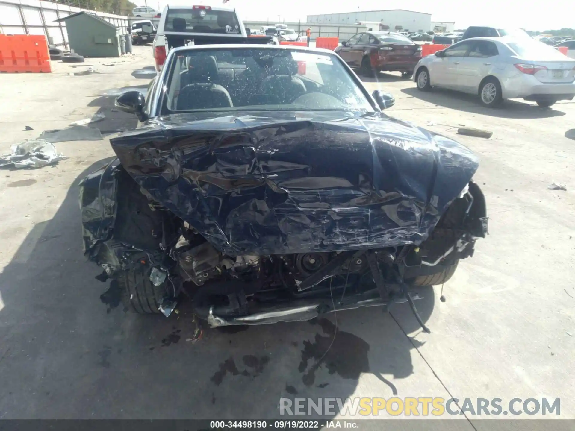 6 Photograph of a damaged car WAU2AGF52NN004611 AUDI A5 CABRIOLET 2022