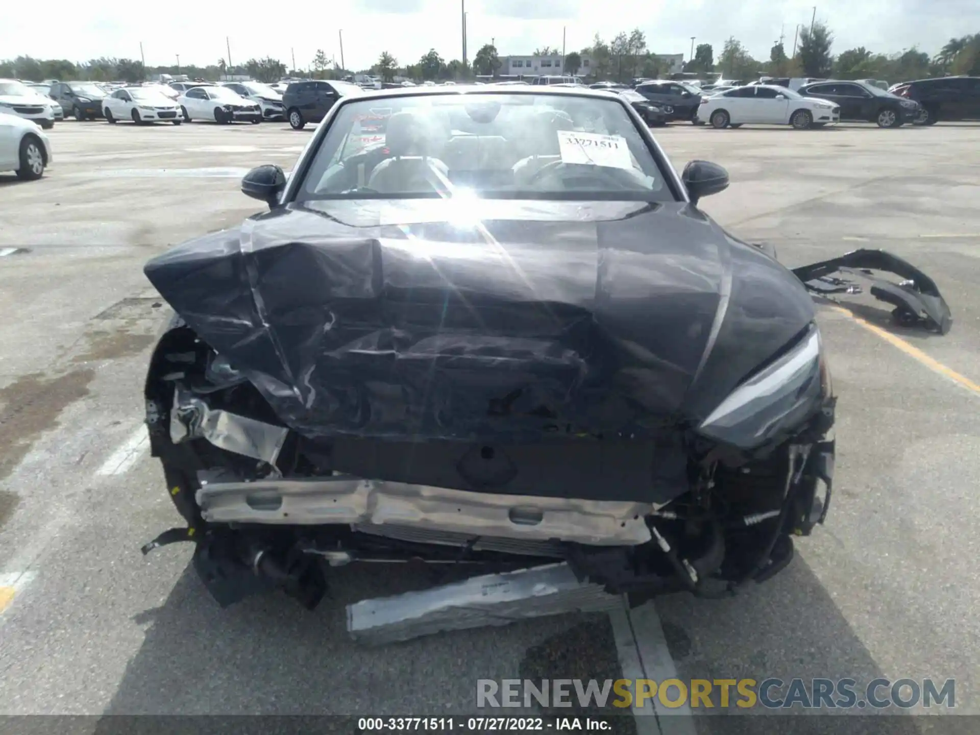 6 Photograph of a damaged car WAU2AGF55NN006157 AUDI A5 CABRIOLET 2022