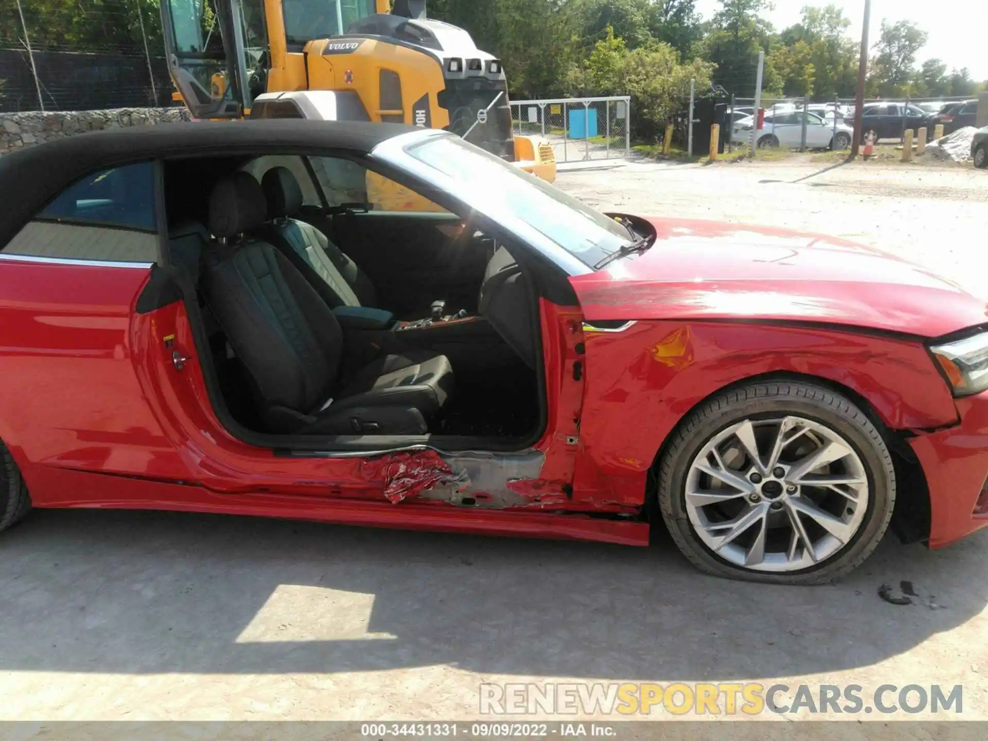 6 Photograph of a damaged car WAU2AGF57NN006032 AUDI A5 CABRIOLET 2022