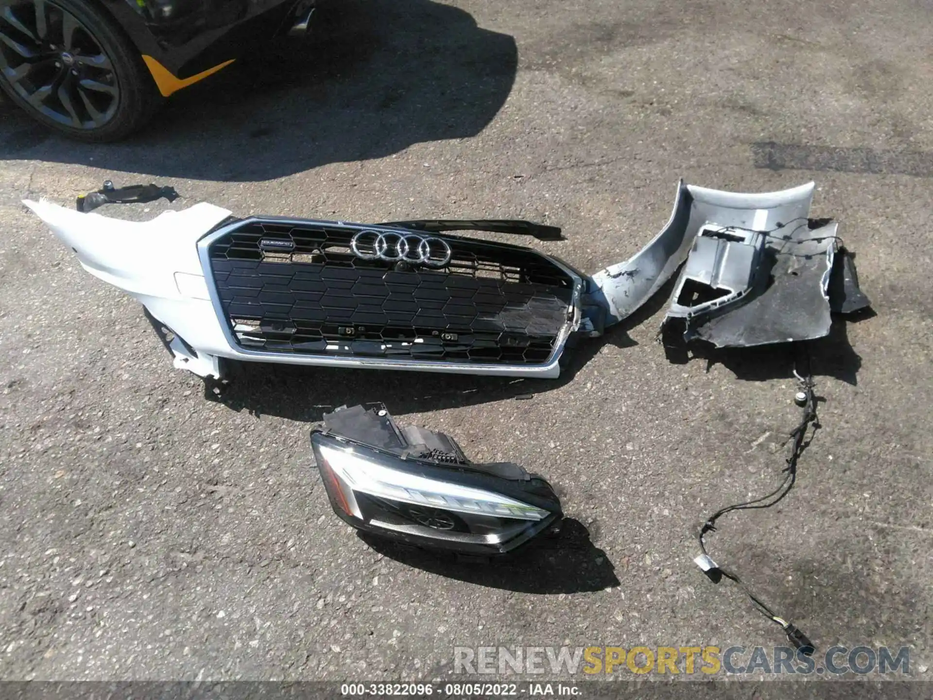 12 Фотография поврежденного автомобиля WAUWAGF53NN005512 AUDI A5 CABRIOLET 2022