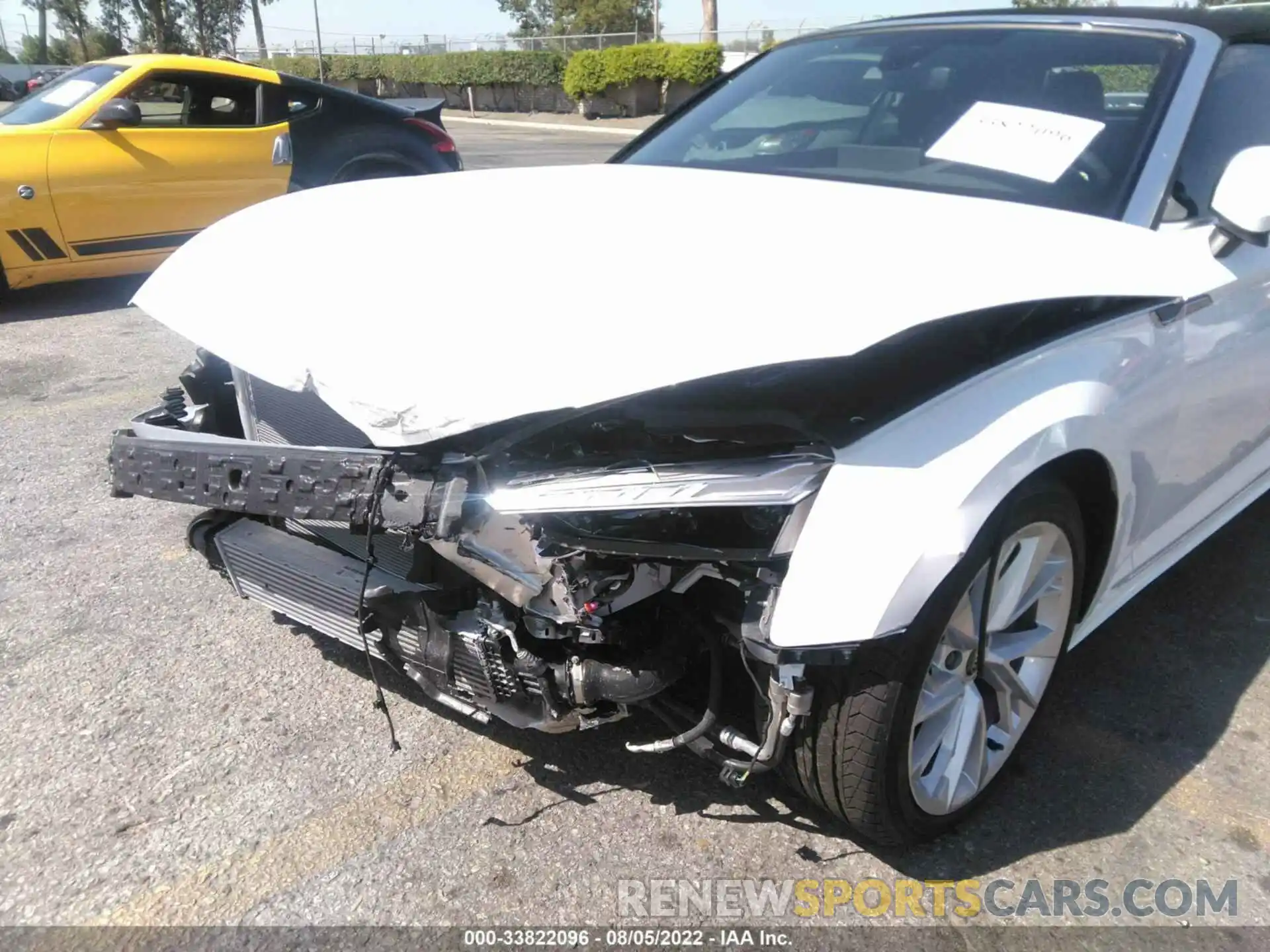 6 Photograph of a damaged car WAUWAGF53NN005512 AUDI A5 CABRIOLET 2022