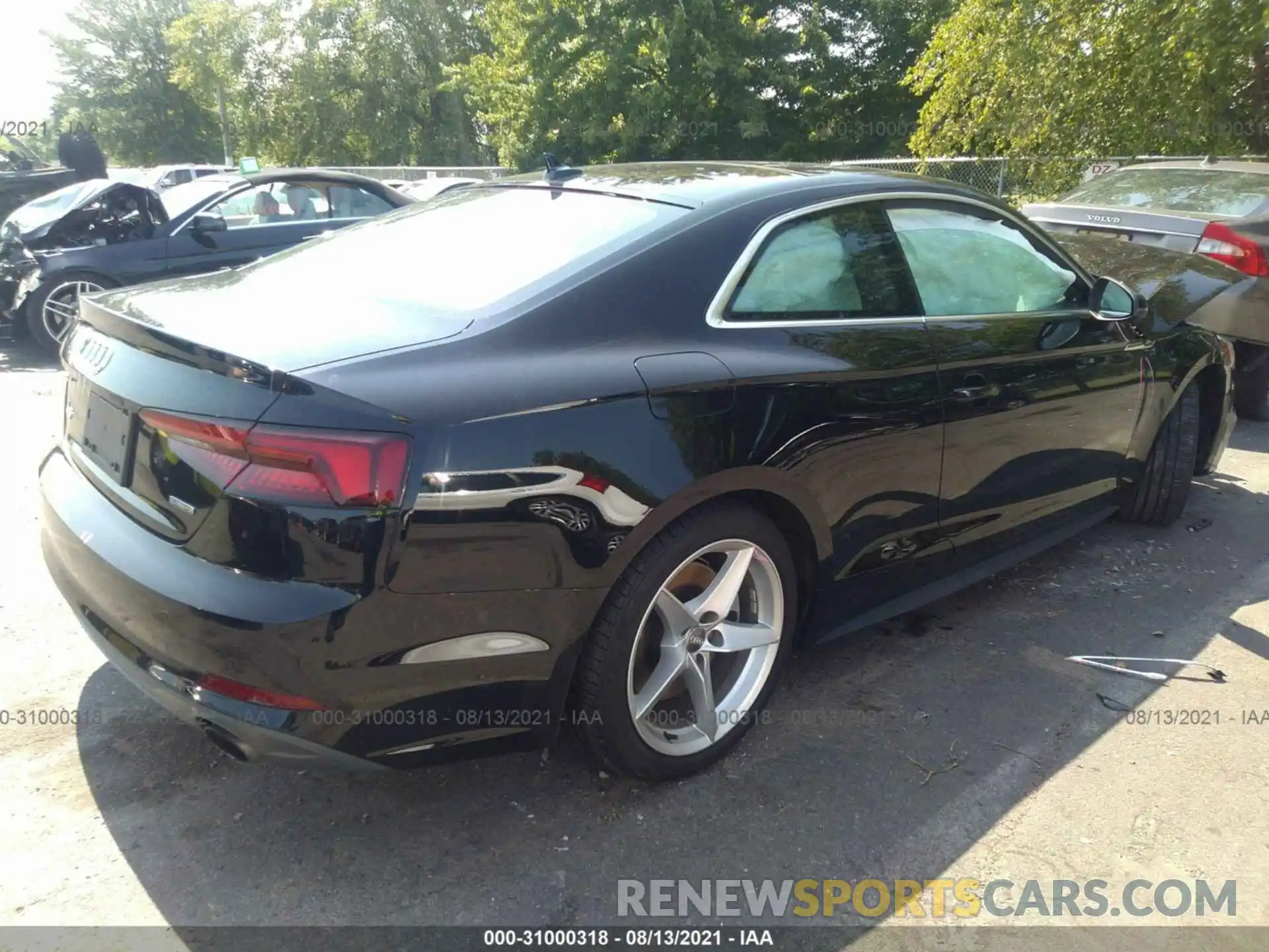 4 Photograph of a damaged car WAUSNAF53KA079760 AUDI A5 COUPE 2019