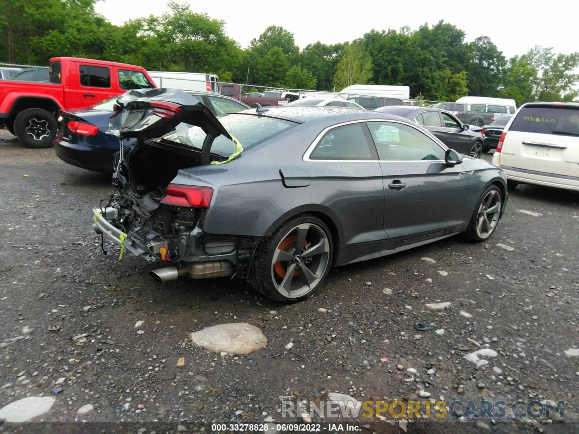 4 Photograph of a damaged car WAUTNAF50KA084094 AUDI A5 COUPE 2019