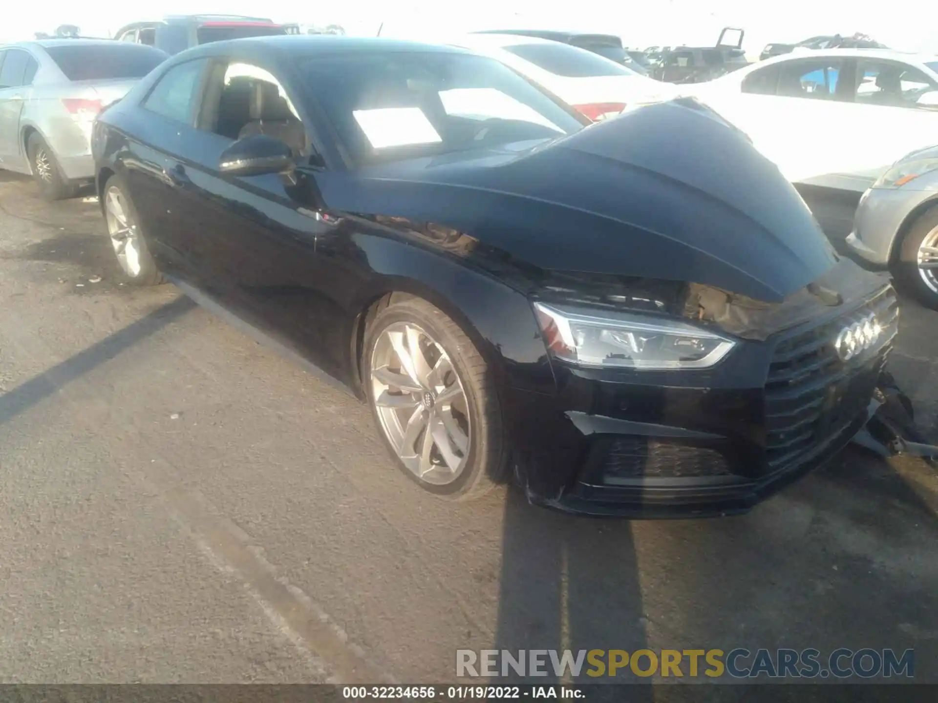 1 Photograph of a damaged car WAUTNAF52KA012880 AUDI A5 COUPE 2019