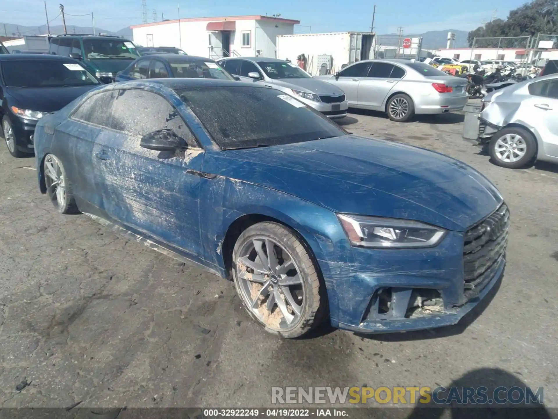 1 Photograph of a damaged car WAUTNAF54KA051048 AUDI A5 COUPE 2019