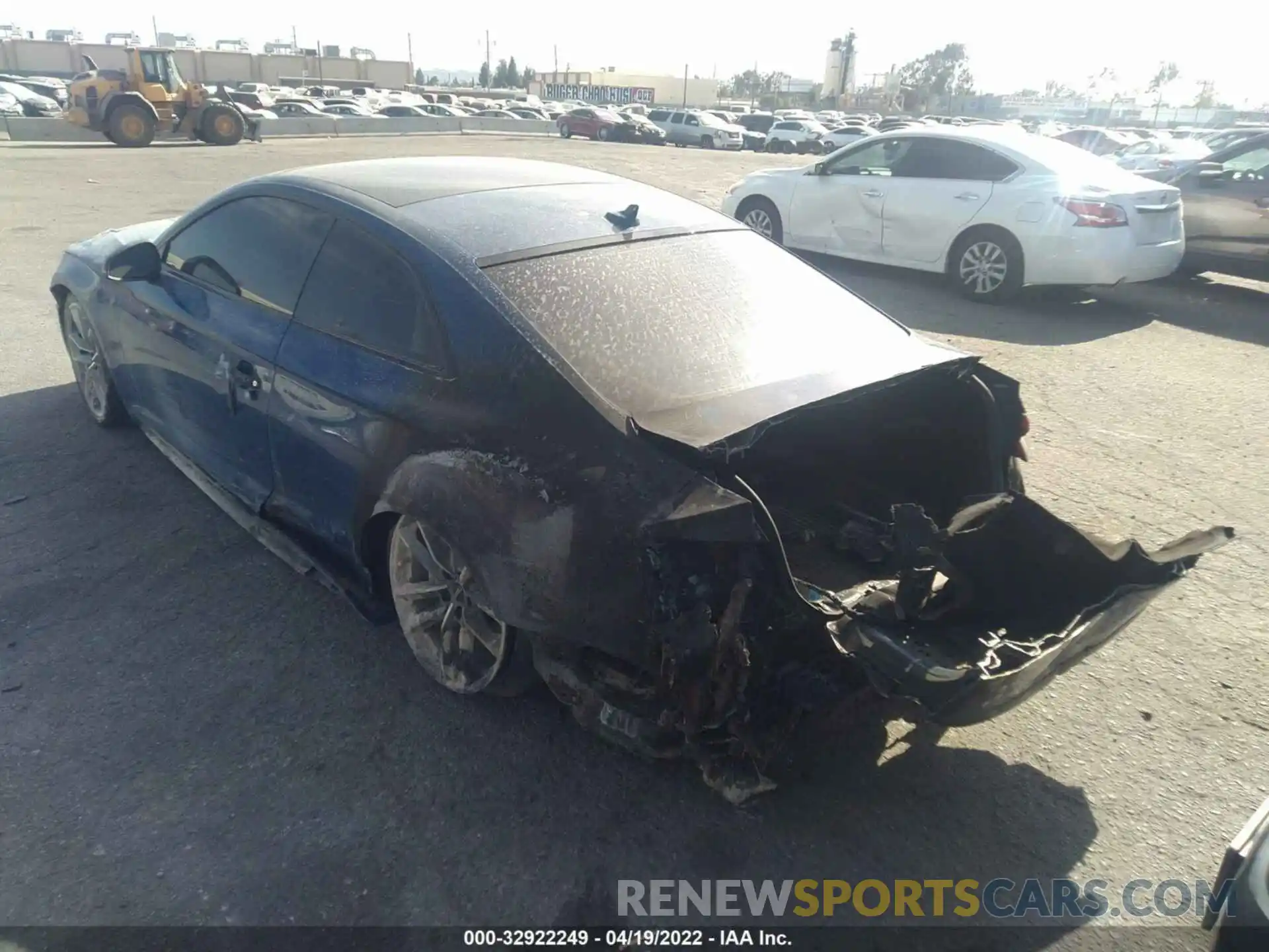 3 Photograph of a damaged car WAUTNAF54KA051048 AUDI A5 COUPE 2019