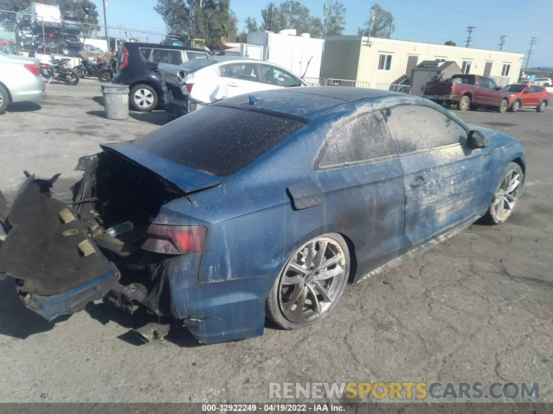 4 Photograph of a damaged car WAUTNAF54KA051048 AUDI A5 COUPE 2019