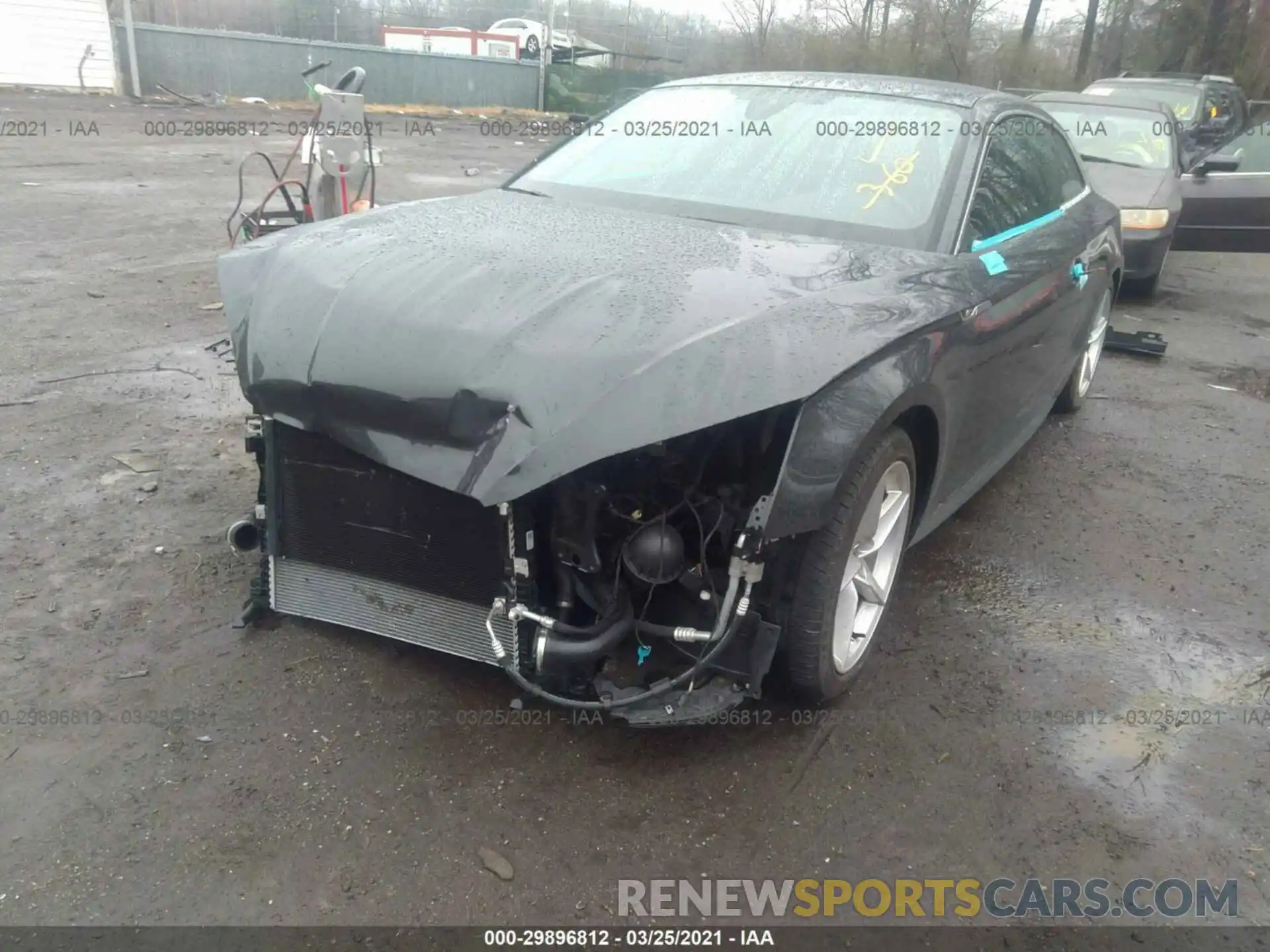 2 Photograph of a damaged car WAUTNAF59KA007692 AUDI A5 COUPE 2019