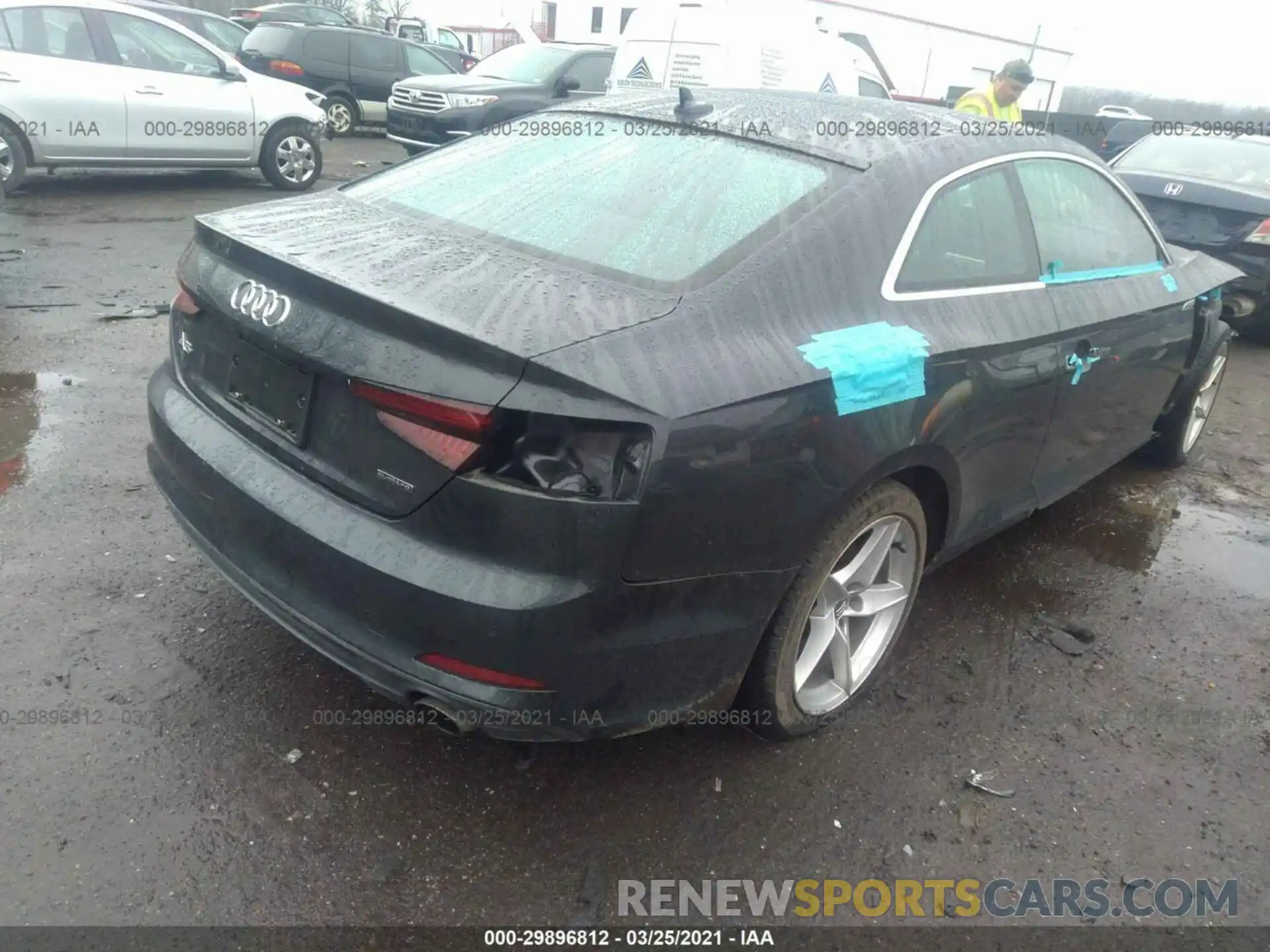 4 Фотография поврежденного автомобиля WAUTNAF59KA007692 AUDI A5 COUPE 2019