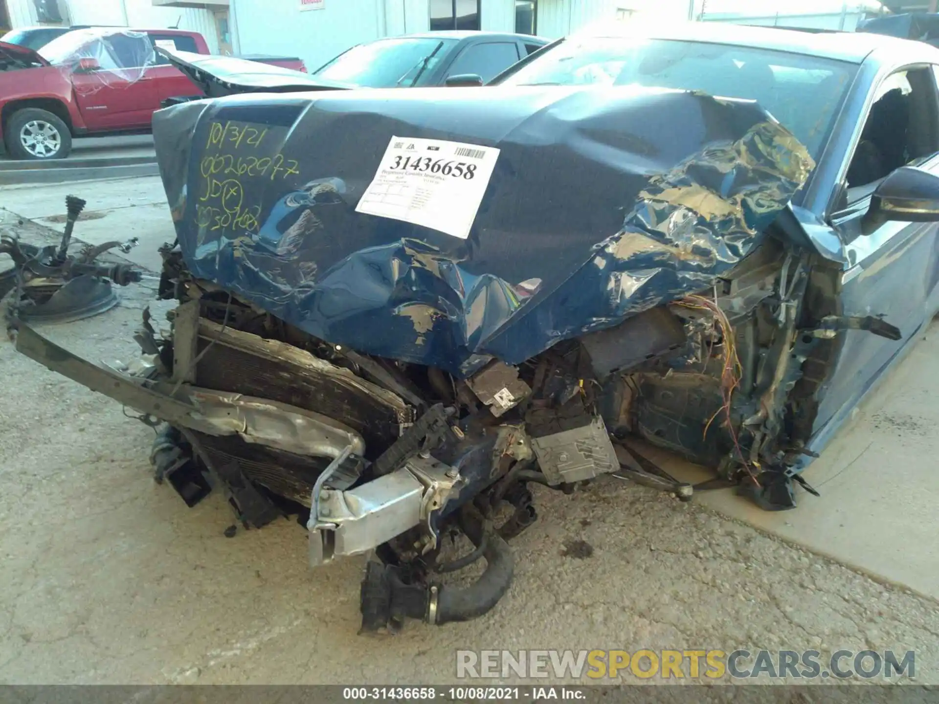 6 Photograph of a damaged car WAUTNAF5XKA030768 AUDI A5 COUPE 2019