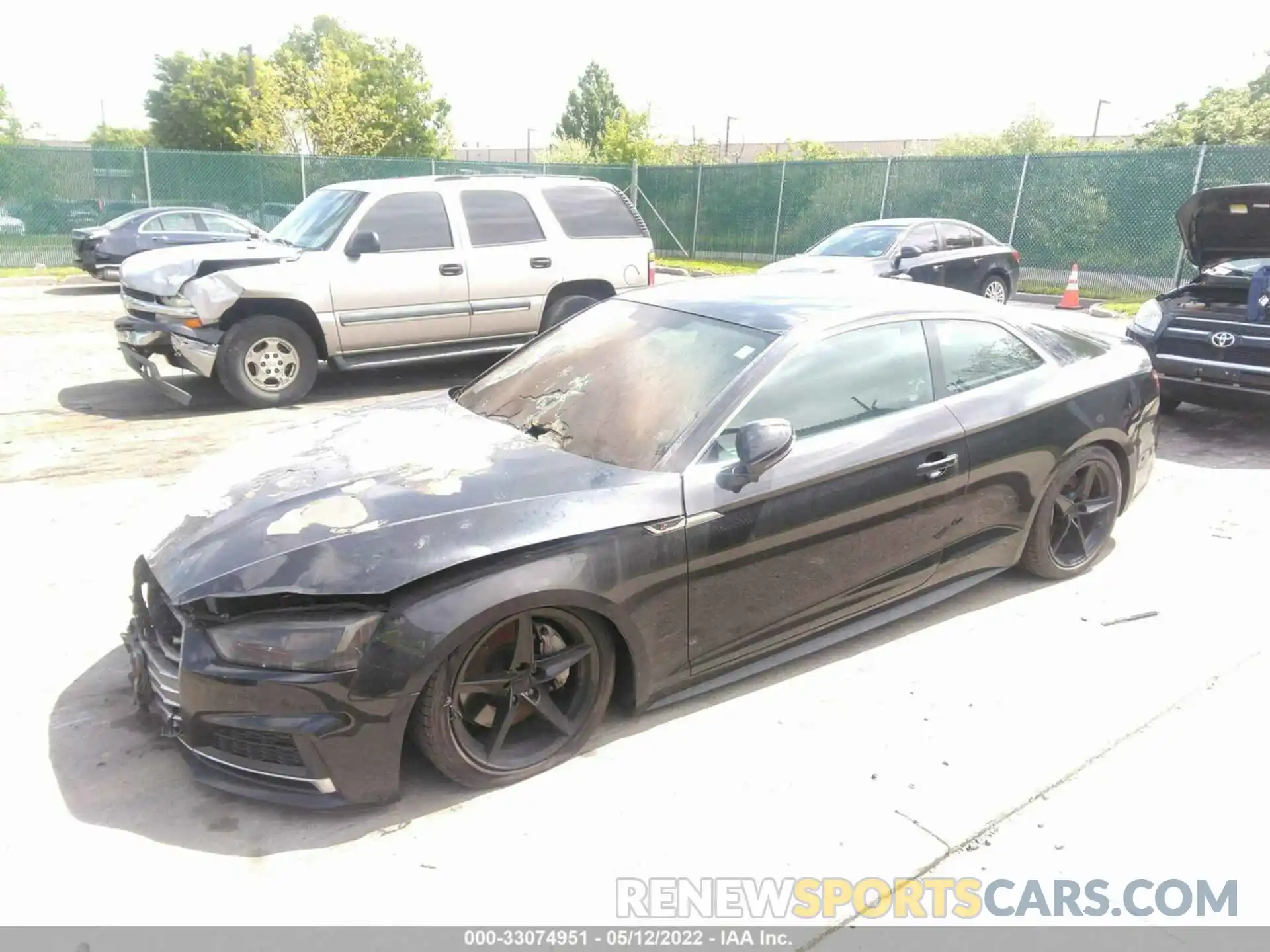 2 Photograph of a damaged car WAUTNAF5XKA056013 AUDI A5 COUPE 2019