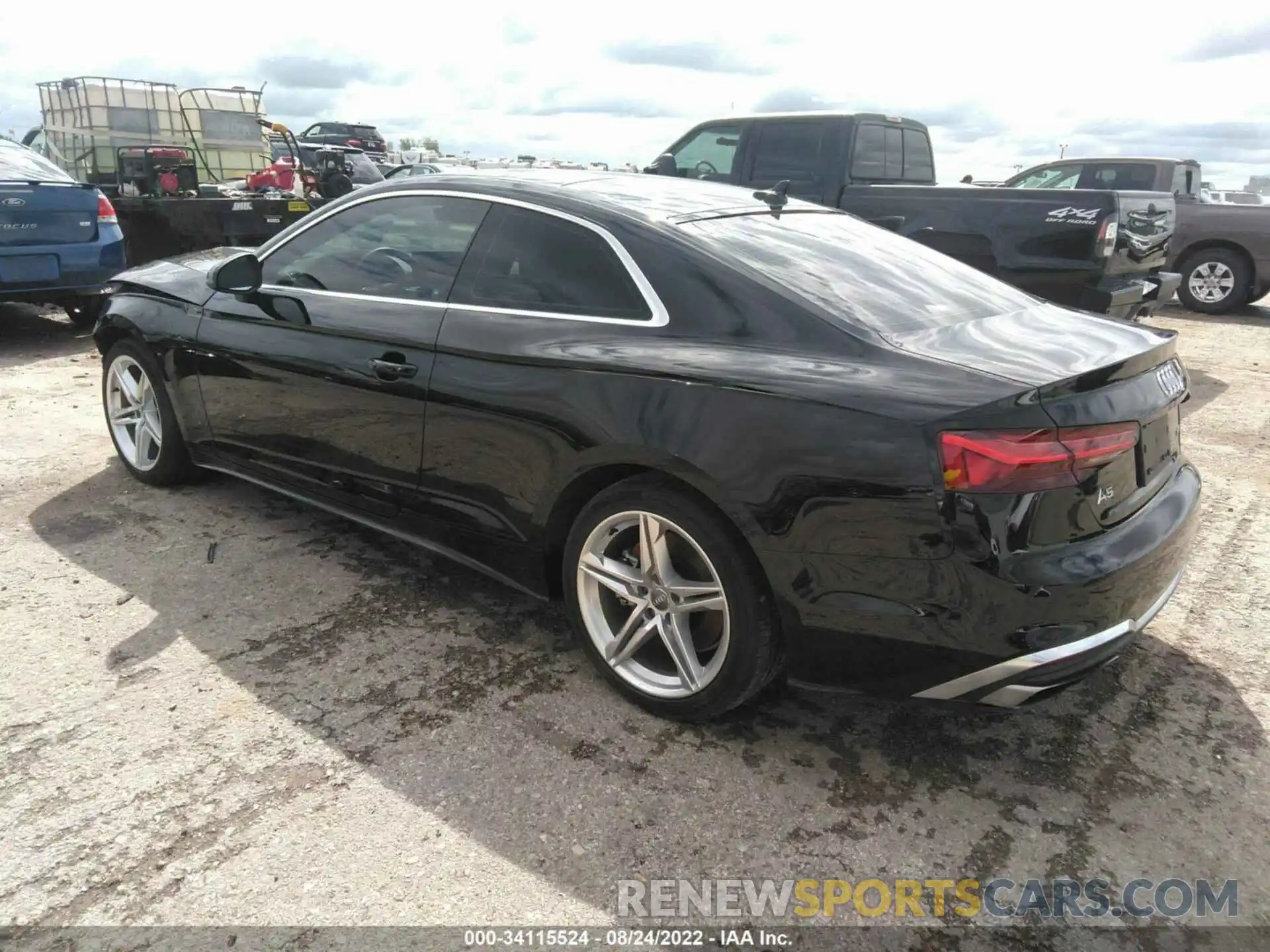 3 Photograph of a damaged car WAUSNAF54LA008293 AUDI A5 COUPE 2020