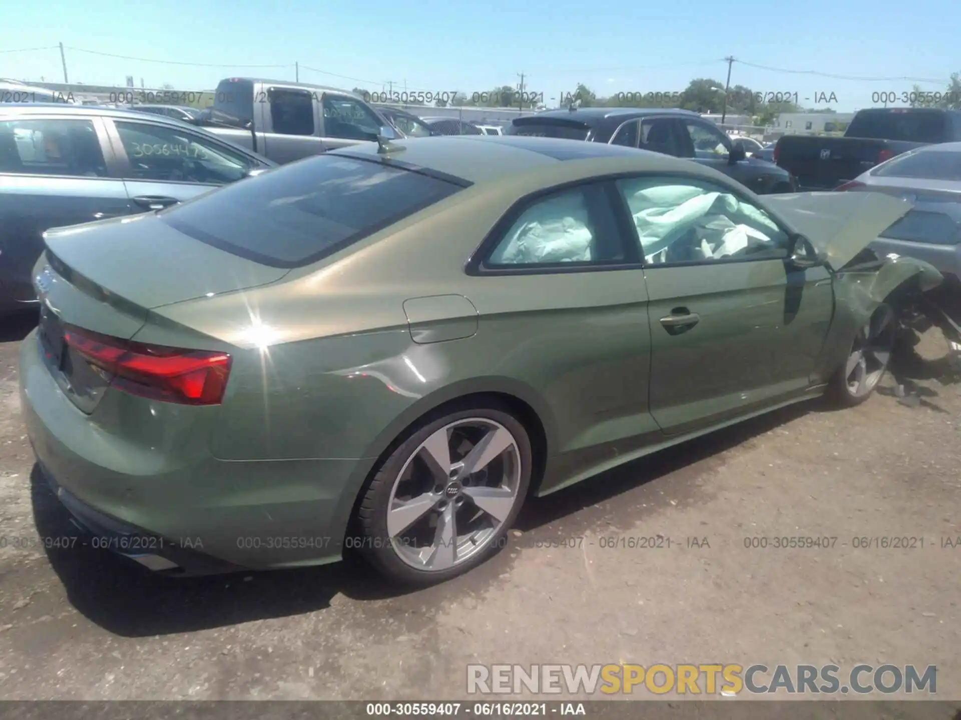 4 Photograph of a damaged car WAUTNAF50LA005251 AUDI A5 COUPE 2020