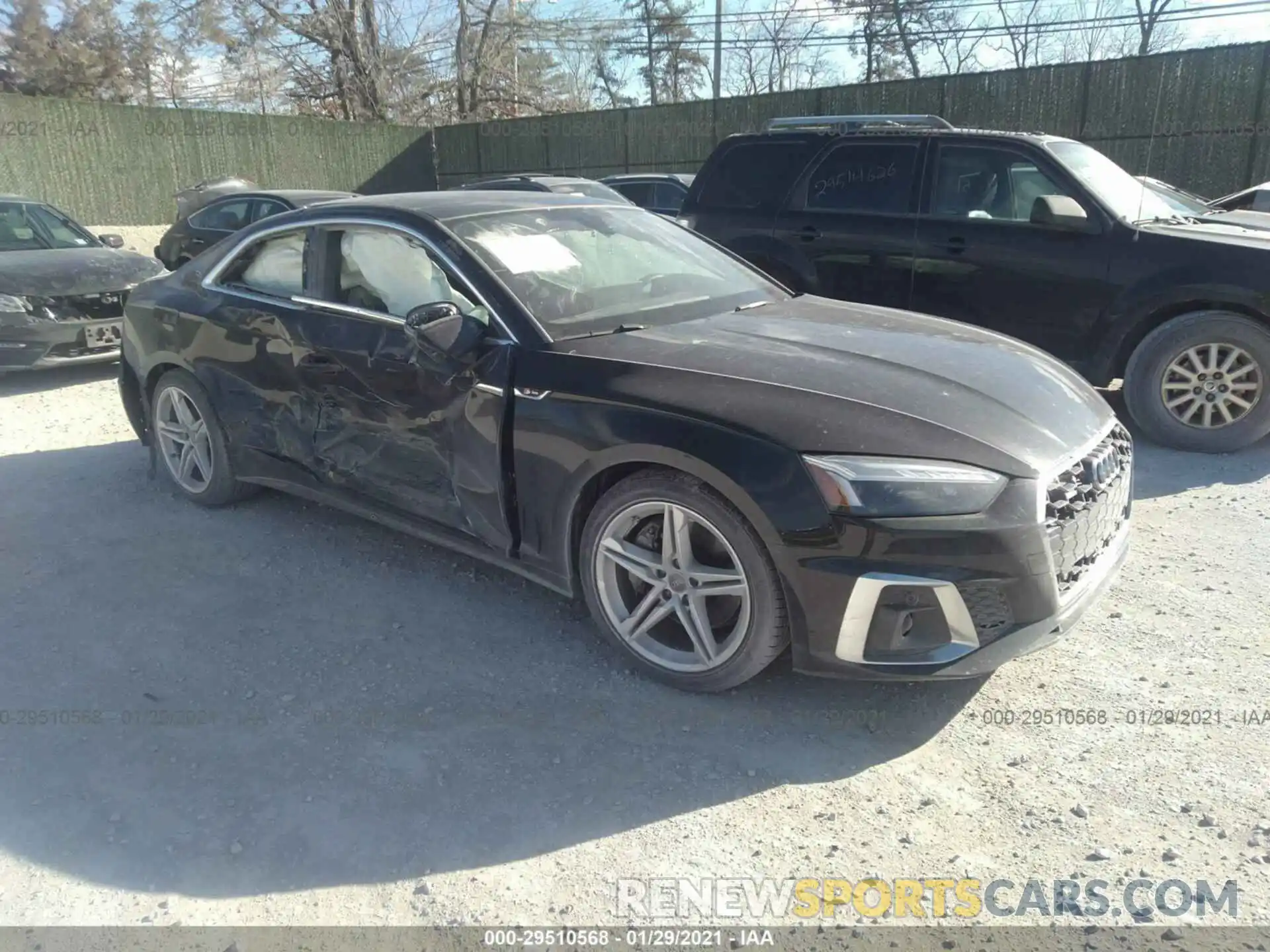 1 Photograph of a damaged car WAUTNAF58LA003604 AUDI A5 COUPE 2020