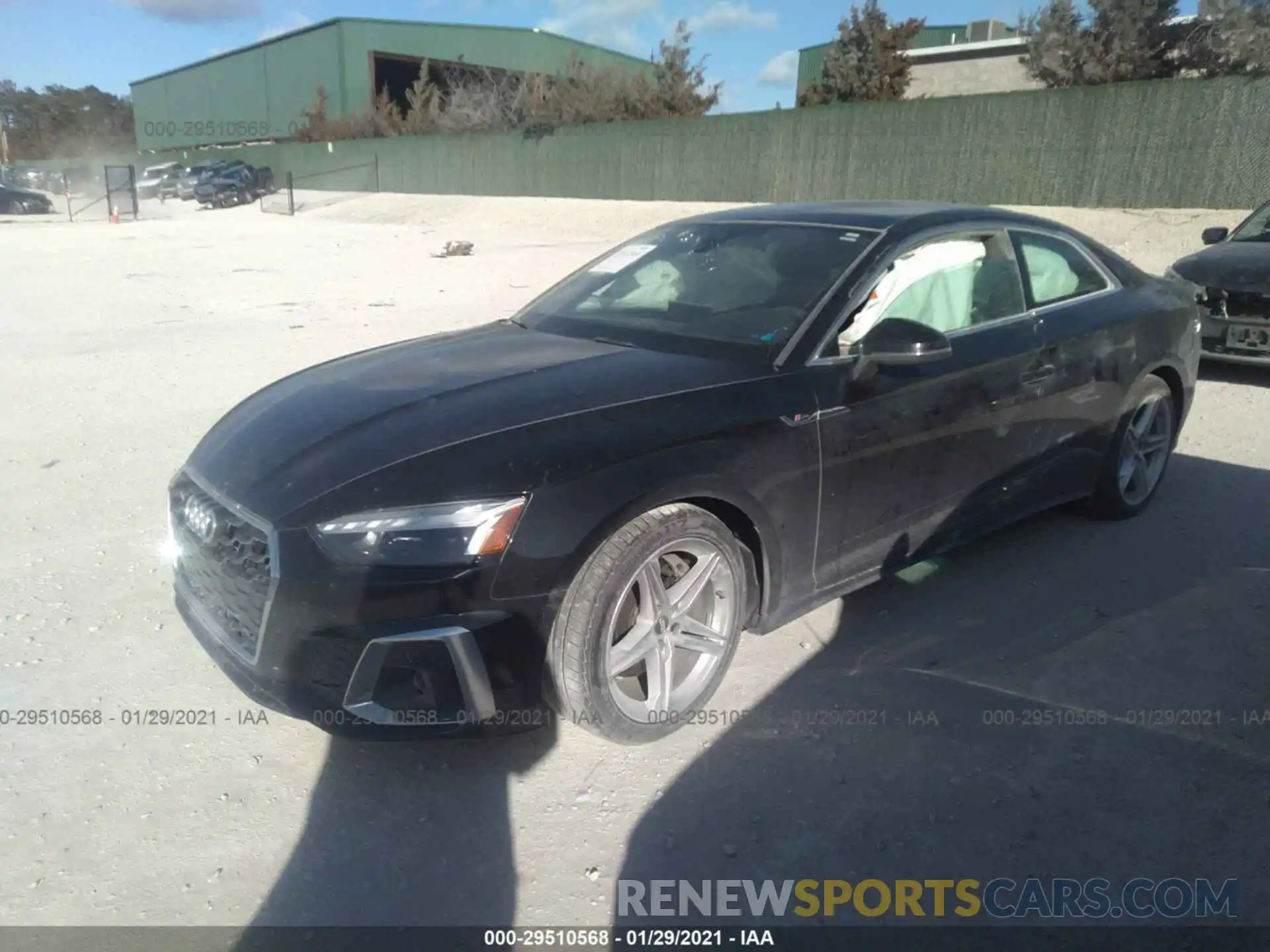 2 Photograph of a damaged car WAUTNAF58LA003604 AUDI A5 COUPE 2020