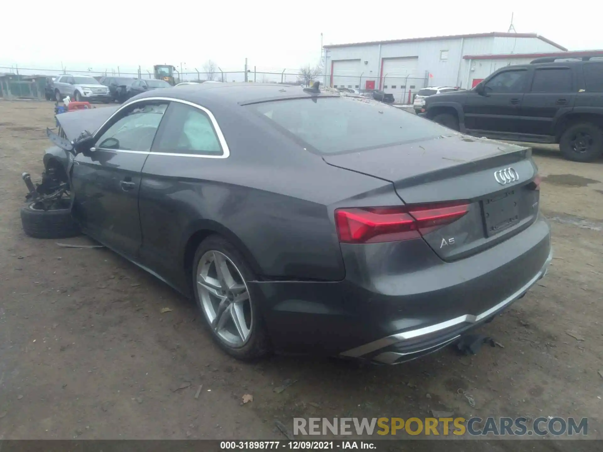 3 Фотография поврежденного автомобиля WAUSAAF54MA038794 AUDI A5 COUPE 2021