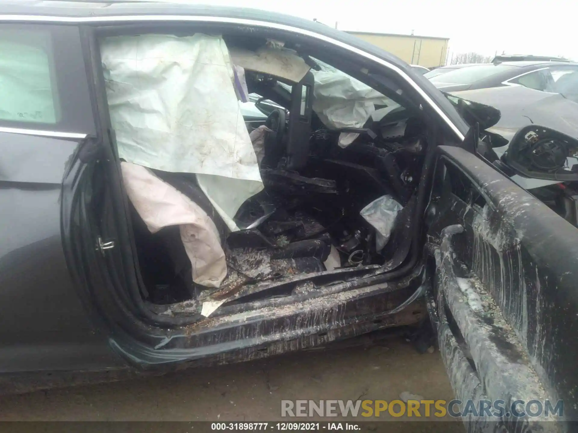 5 Photograph of a damaged car WAUSAAF54MA038794 AUDI A5 COUPE 2021