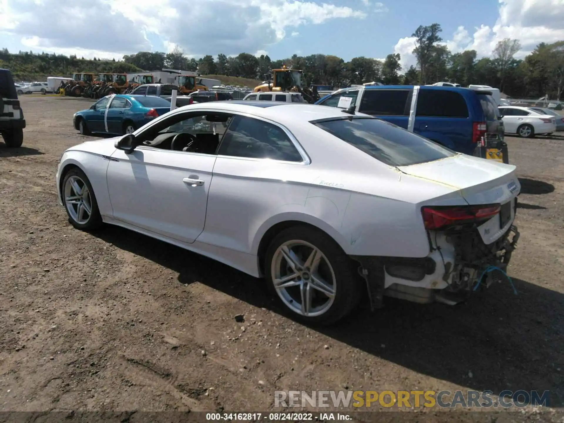 3 Photograph of a damaged car WAUSAAF56MA040188 AUDI A5 COUPE 2021