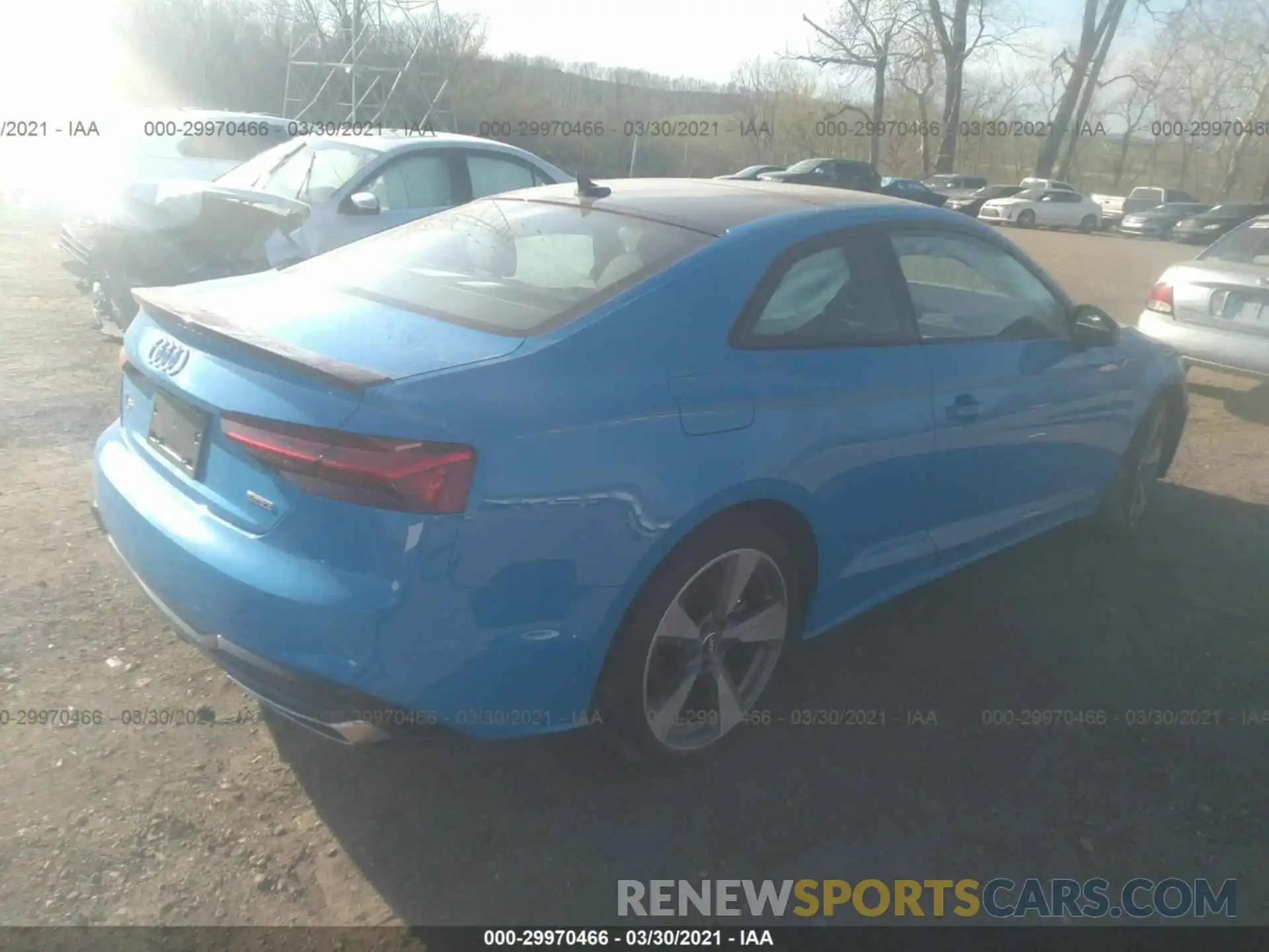 4 Photograph of a damaged car WAUTAAF51MA011248 AUDI A5 COUPE 2021