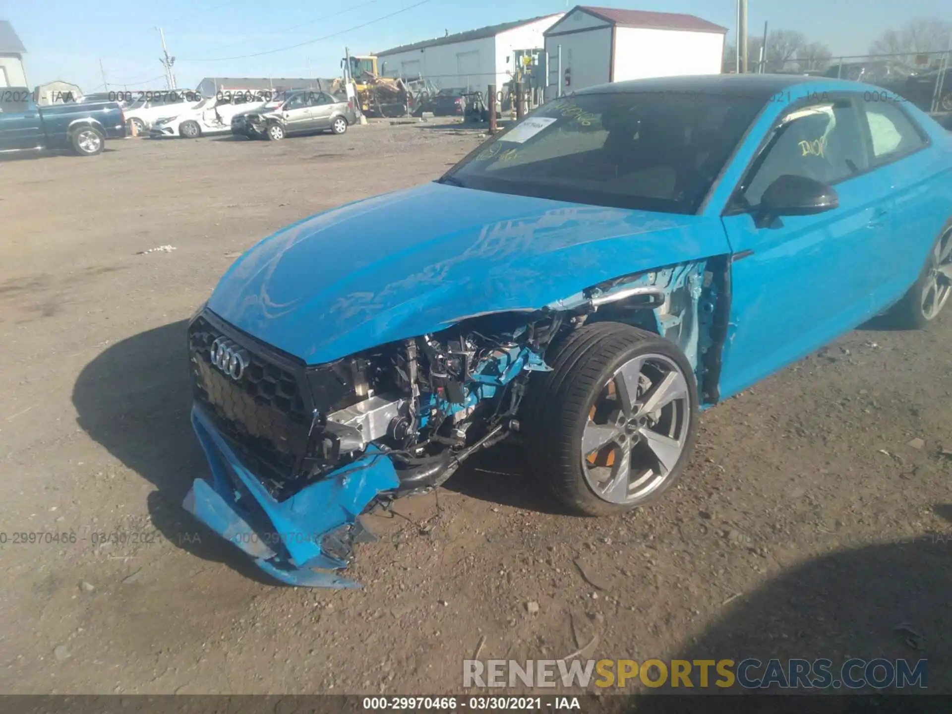 6 Photograph of a damaged car WAUTAAF51MA011248 AUDI A5 COUPE 2021