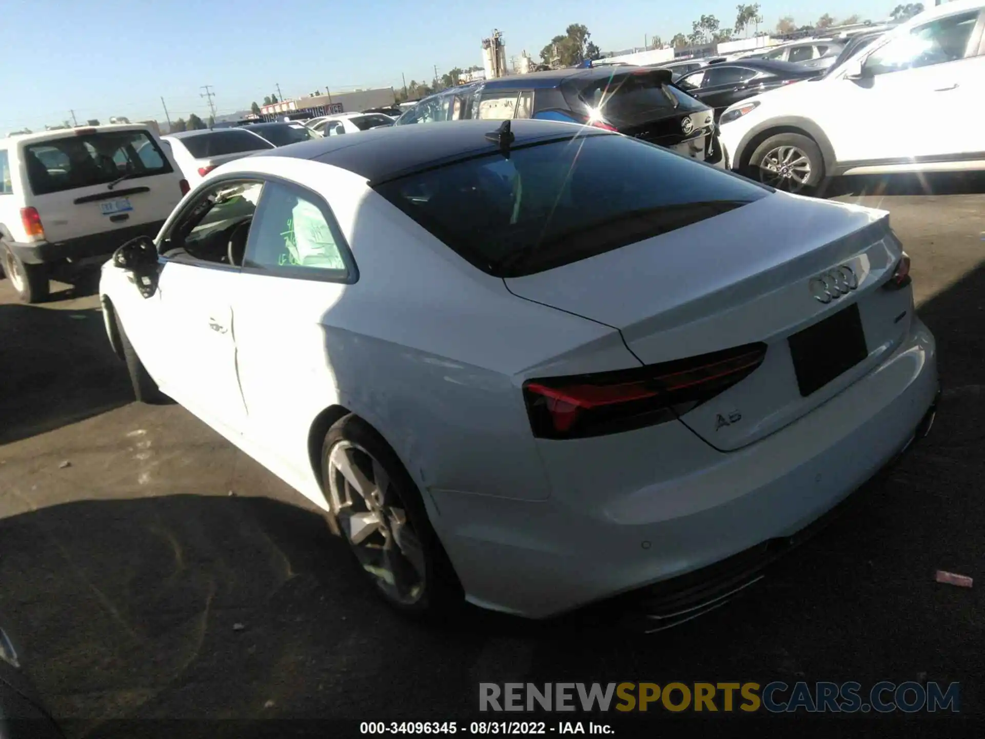 3 Photograph of a damaged car WAUTAAF59MA044353 AUDI A5 COUPE 2021