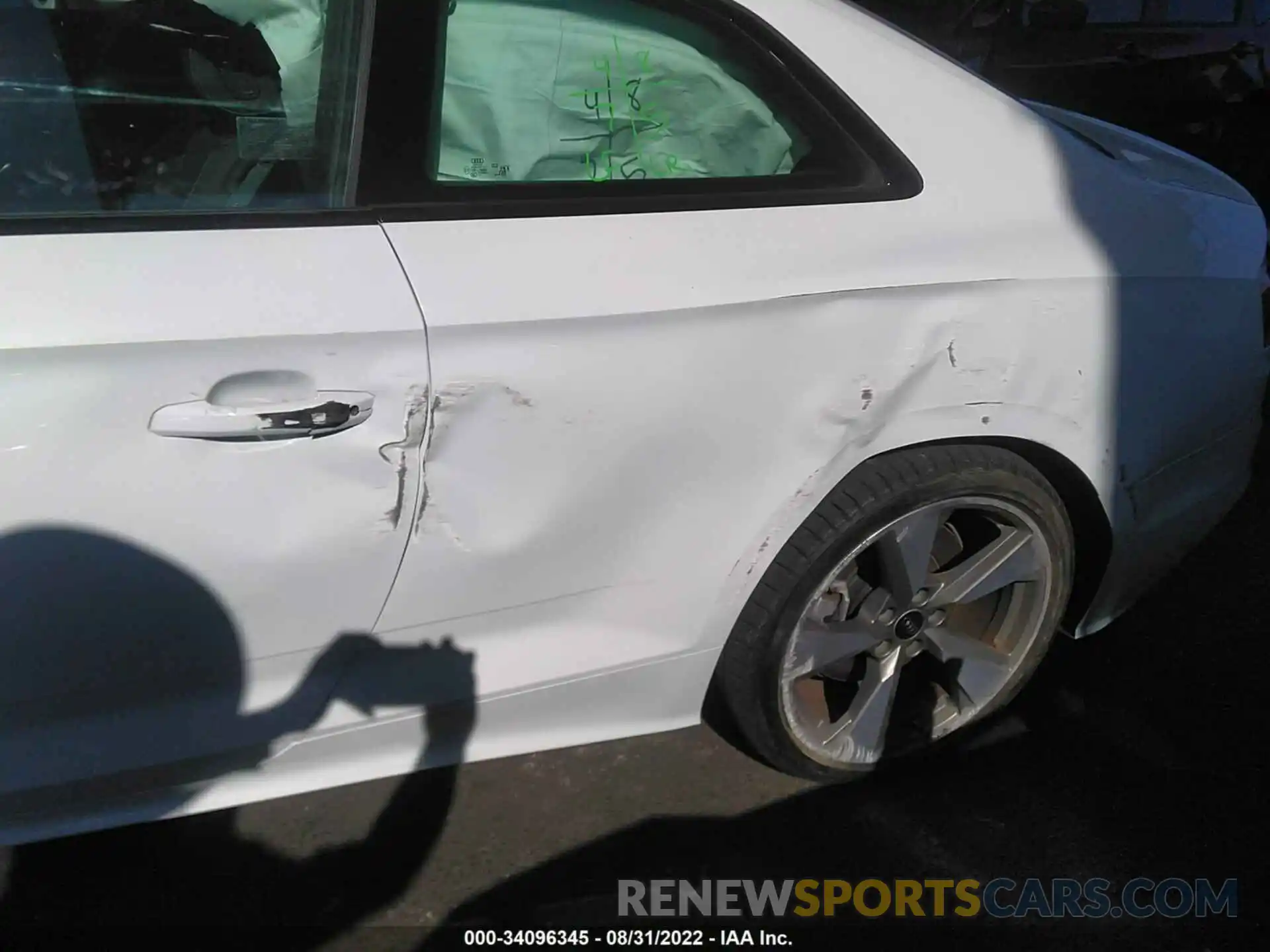 6 Photograph of a damaged car WAUTAAF59MA044353 AUDI A5 COUPE 2021