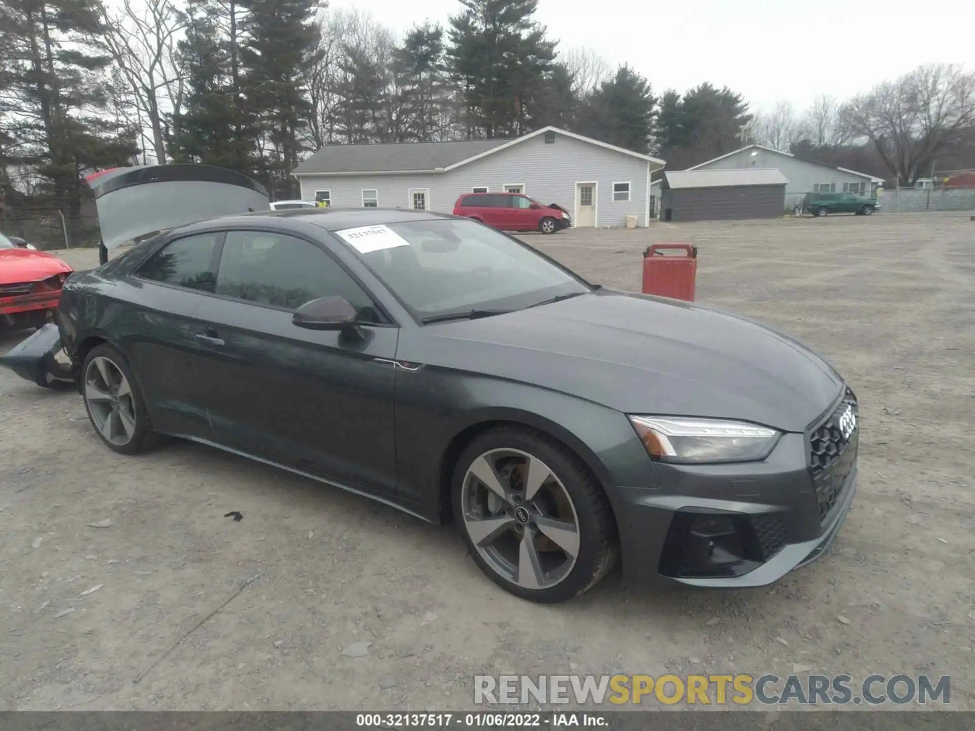 1 Photograph of a damaged car WAUUAAF51MA042889 AUDI A5 COUPE 2021