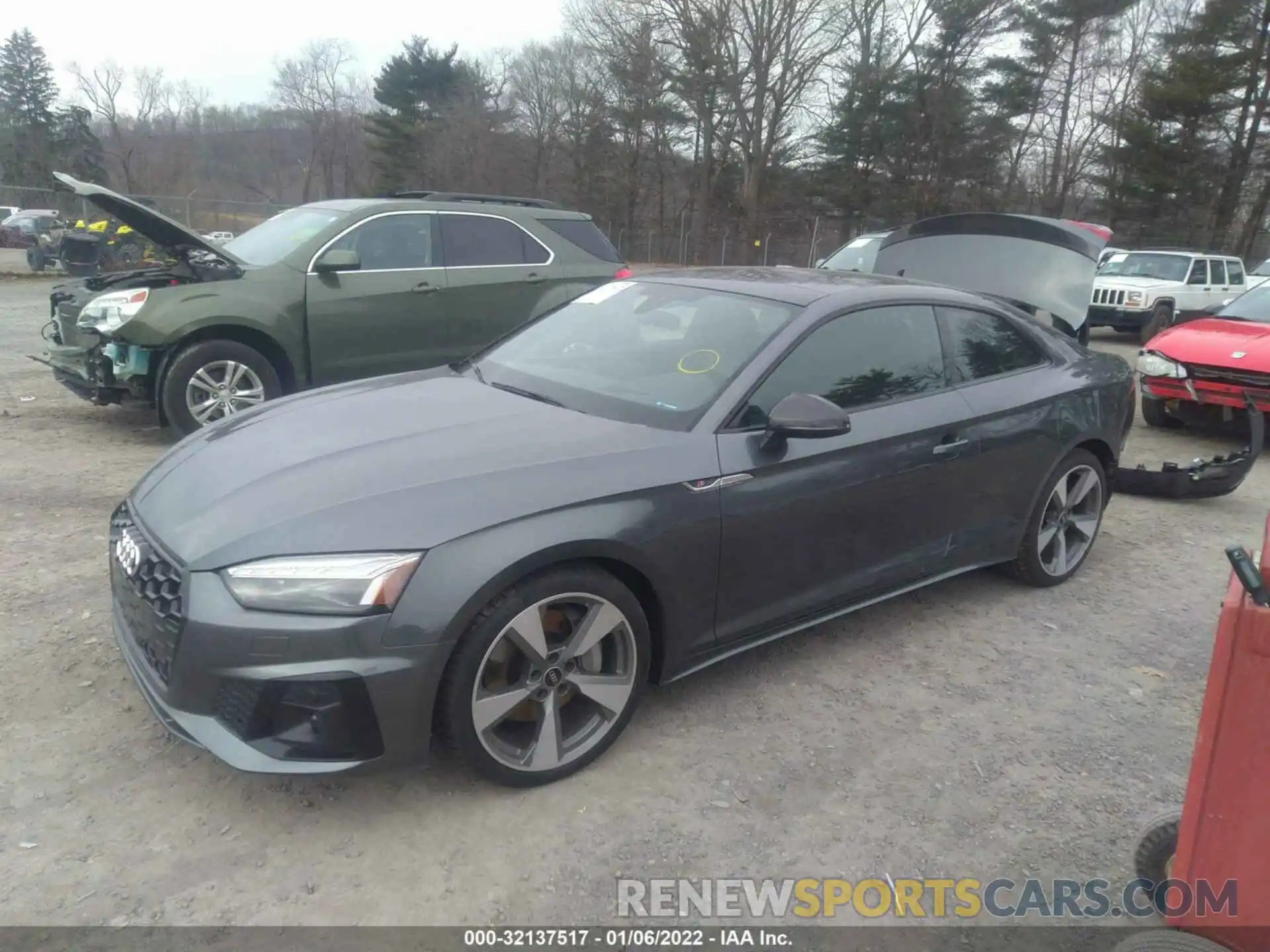 2 Photograph of a damaged car WAUUAAF51MA042889 AUDI A5 COUPE 2021