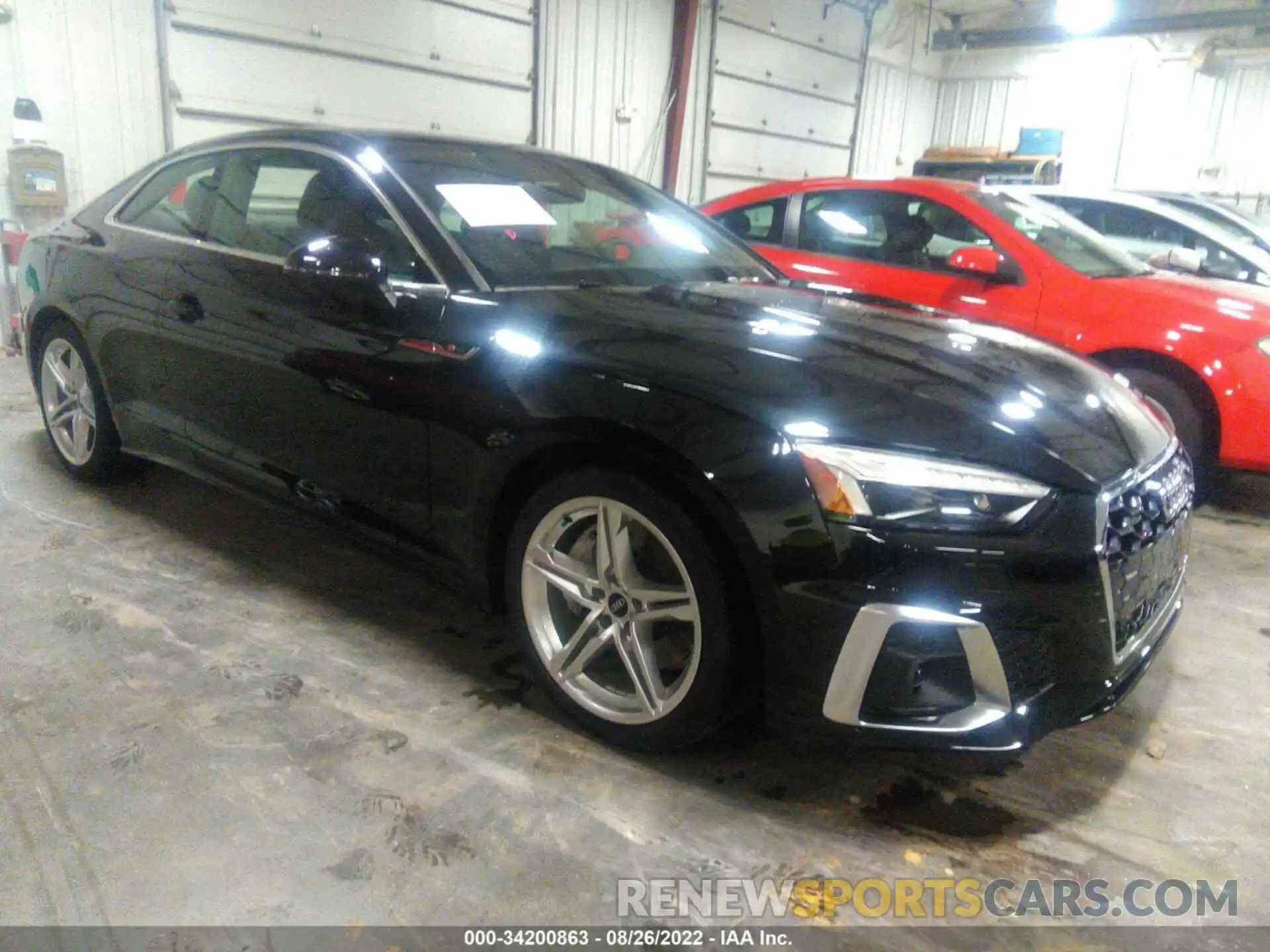 1 Photograph of a damaged car WAUUAAF58MA054165 AUDI A5 COUPE 2021