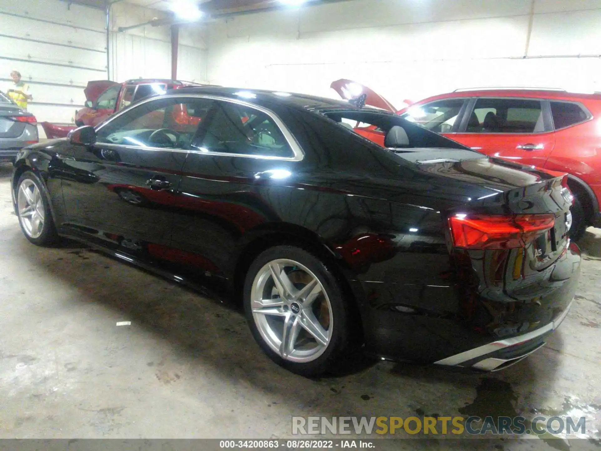 3 Photograph of a damaged car WAUUAAF58MA054165 AUDI A5 COUPE 2021