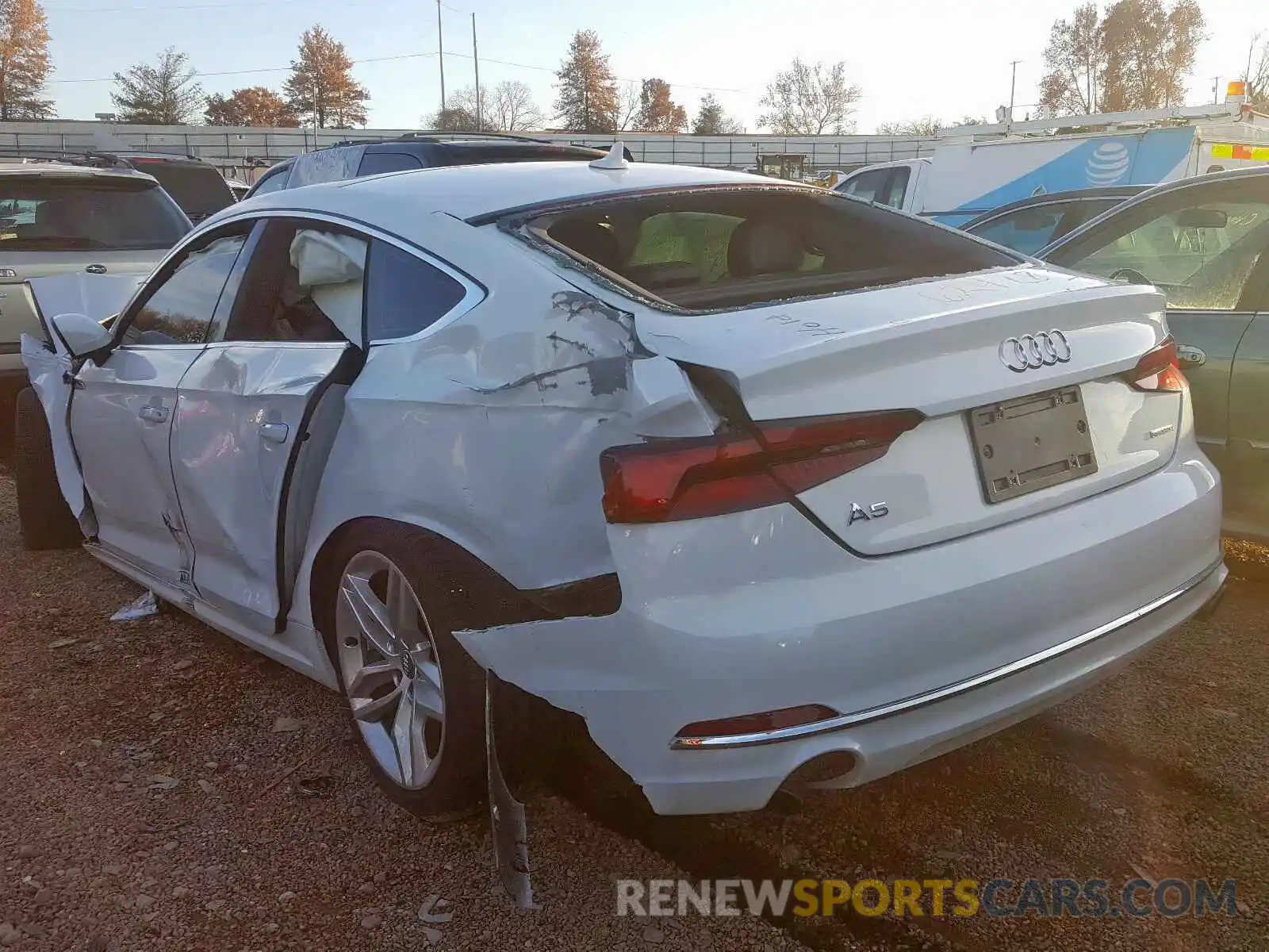 3 Photograph of a damaged car WAUANCF57KA054139 AUDI A5 PREMIUM 2019