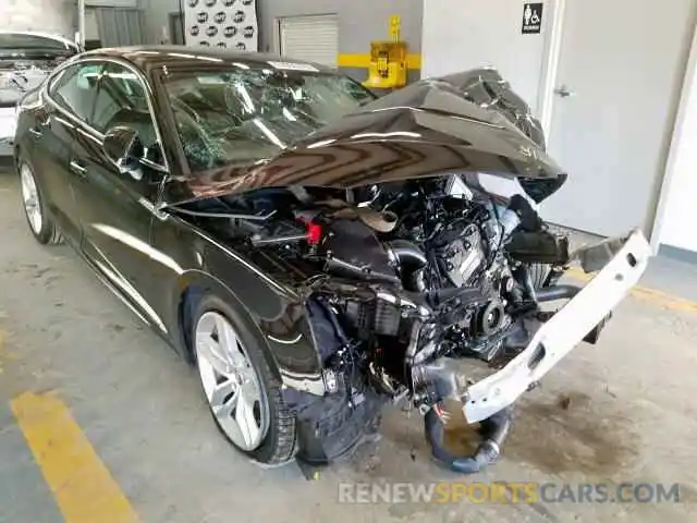 1 Photograph of a damaged car WAUANCF58KA053677 AUDI A5 PREMIUM 2019