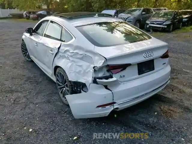 3 Photograph of a damaged car WAUBNCF50KA017597 AUDI A5 PREMIUM 2019