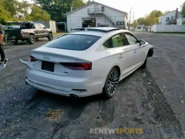 4 Photograph of a damaged car WAUBNCF50KA017597 AUDI A5 PREMIUM 2019