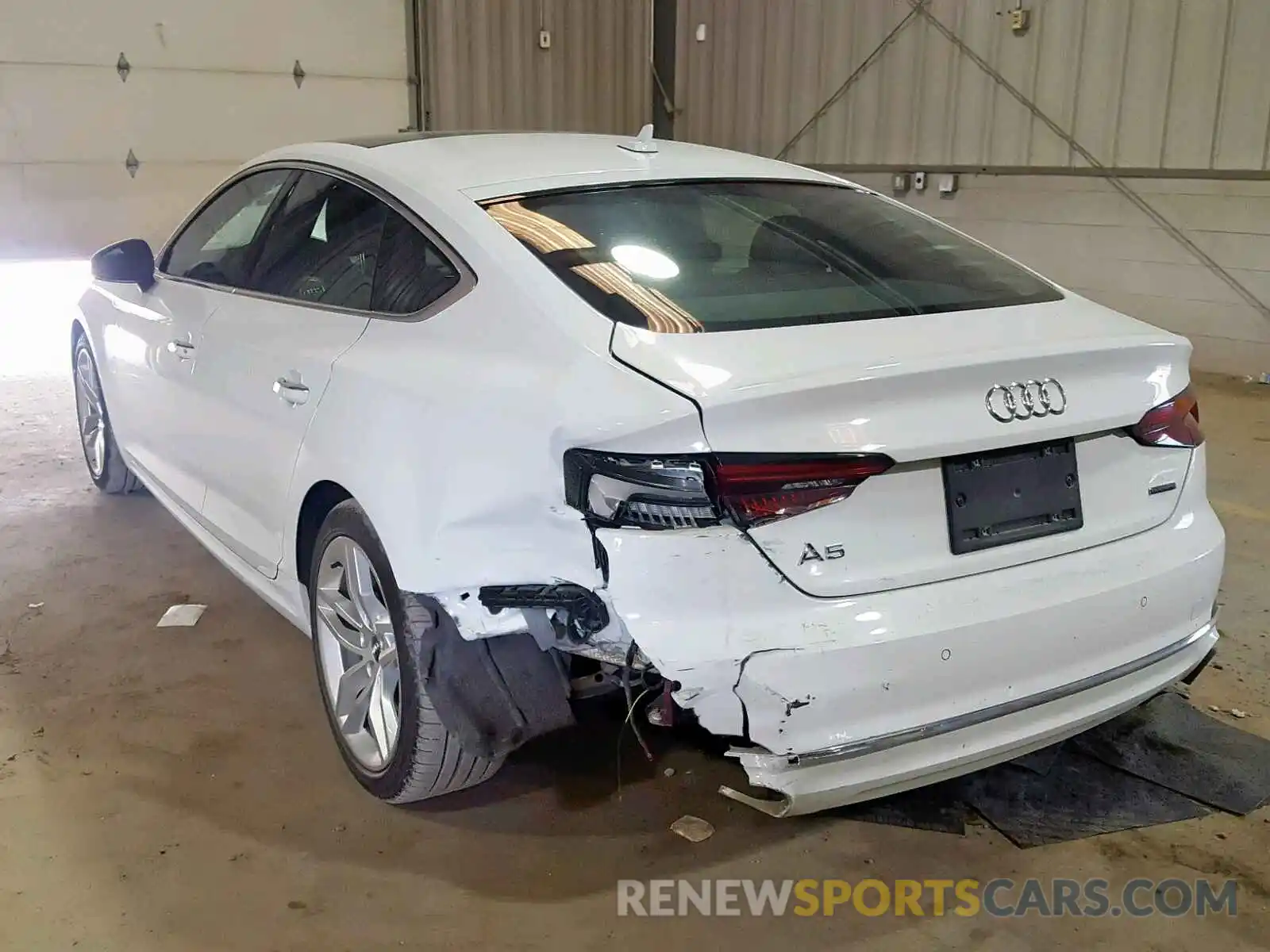 3 Photograph of a damaged car WAUBNCF59KA008381 AUDI A5 PREMIUM 2019