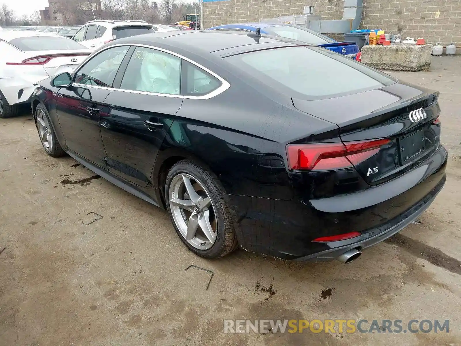 3 Photograph of a damaged car WAUENCF52KA009398 AUDI A5 PREMIUM 2019