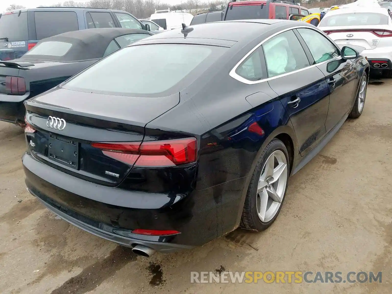 4 Photograph of a damaged car WAUENCF52KA009398 AUDI A5 PREMIUM 2019