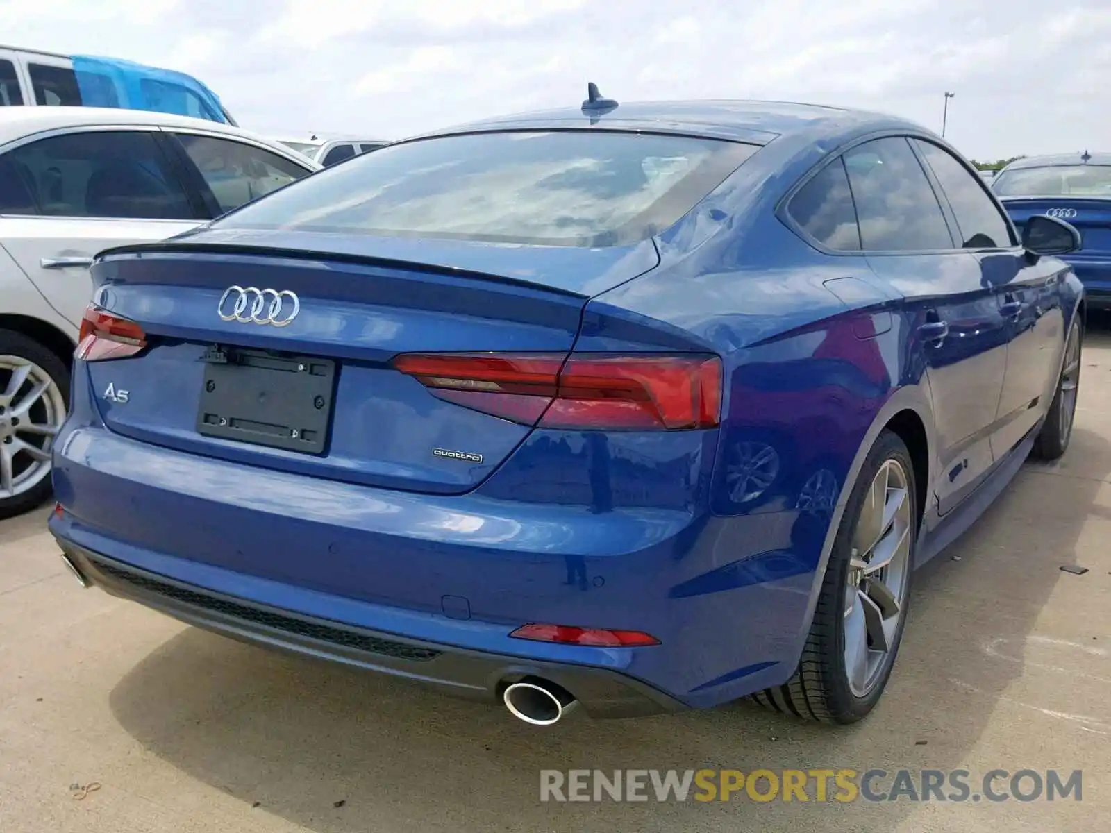 4 Фотография поврежденного автомобиля WAUENCF52KA016481 AUDI A5 PREMIUM 2019