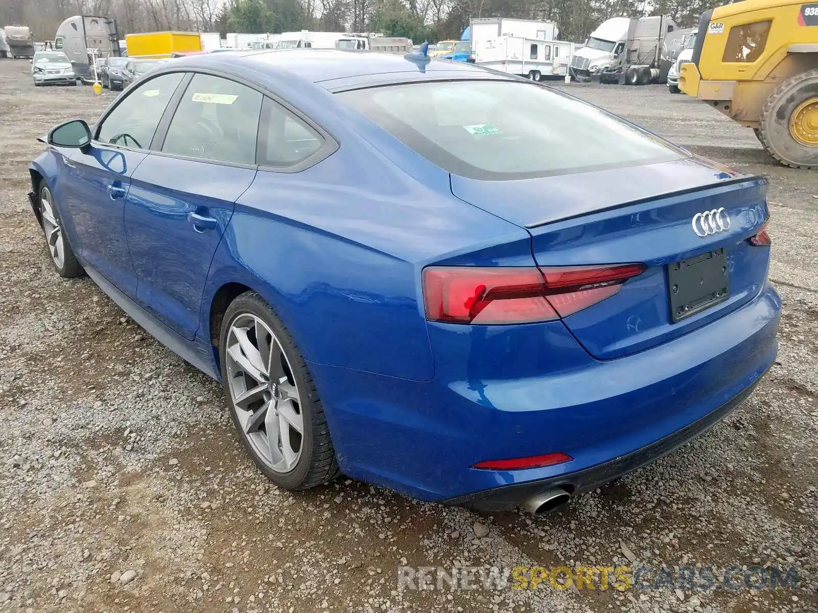 3 Photograph of a damaged car WAUENCF55KA014319 AUDI A5 PREMIUM 2019