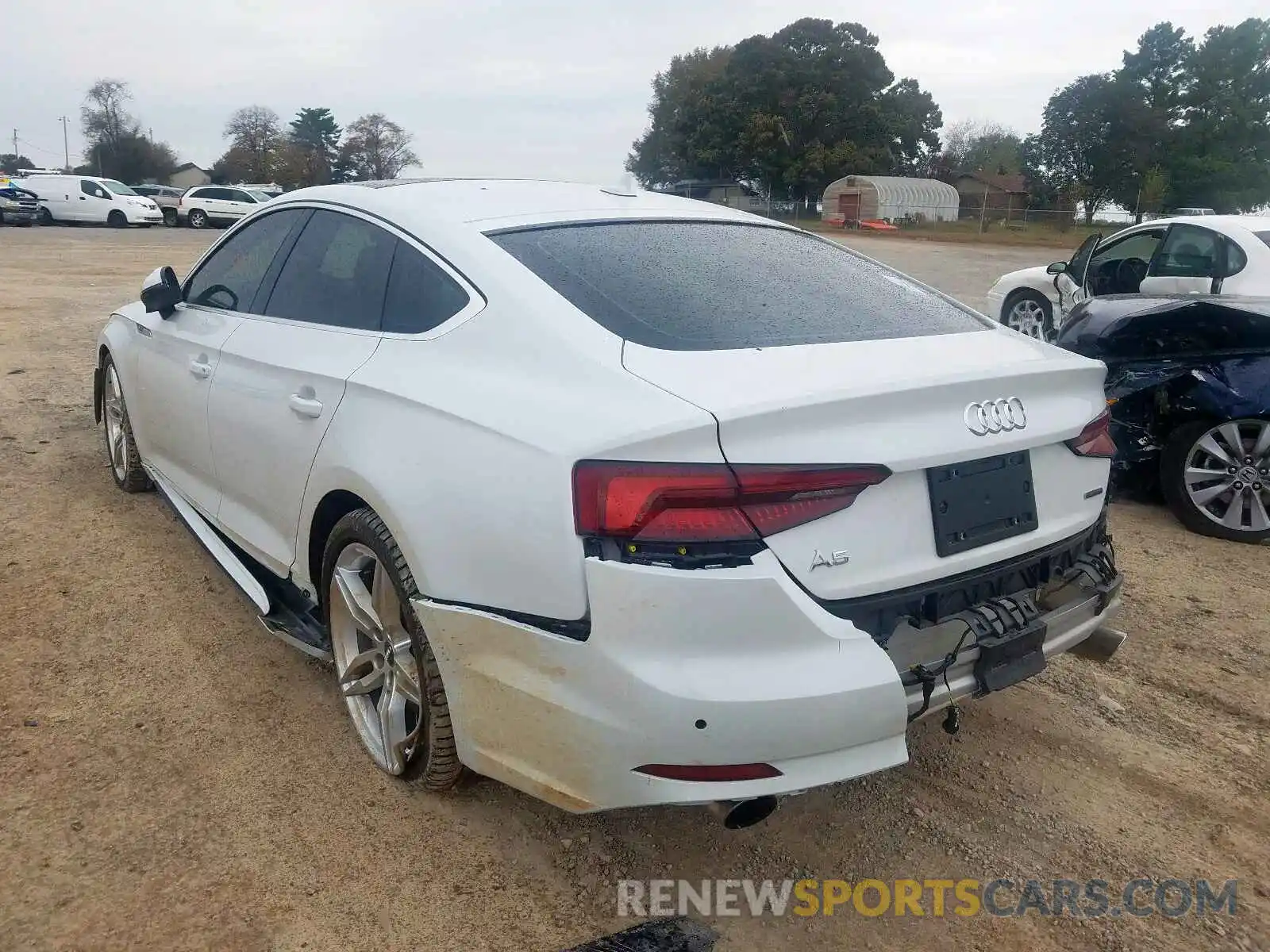 3 Photograph of a damaged car WAUENCF55KA027717 AUDI A5 PREMIUM 2019