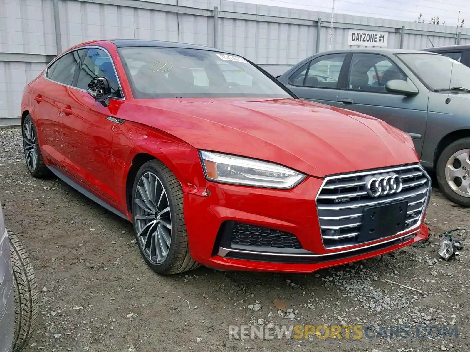 1 Фотография поврежденного автомобиля WAUENCF58KA025606 AUDI A5 PREMIUM 2019